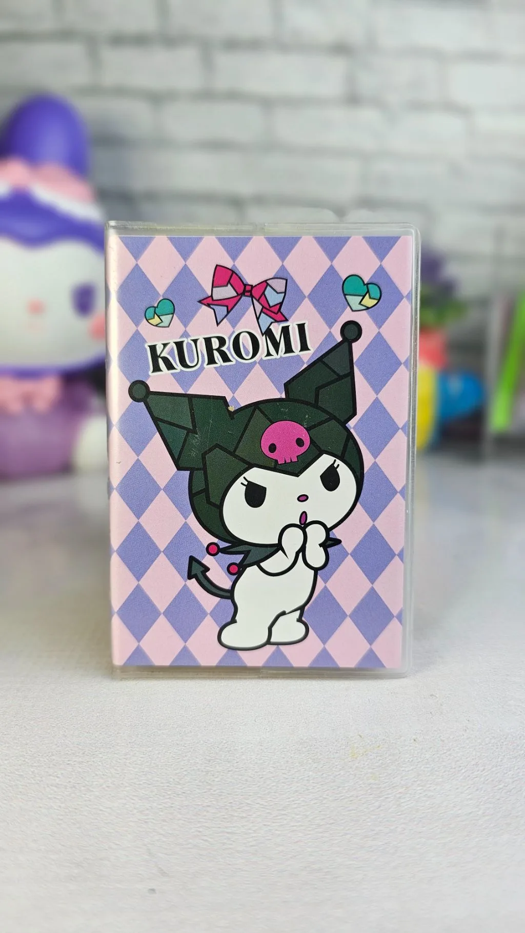 Kuromi mini notebook