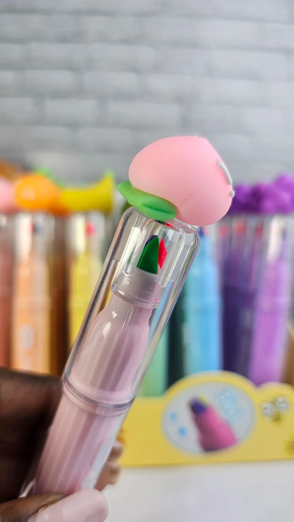 3 in 1 marker/ multicoloured fruit markers