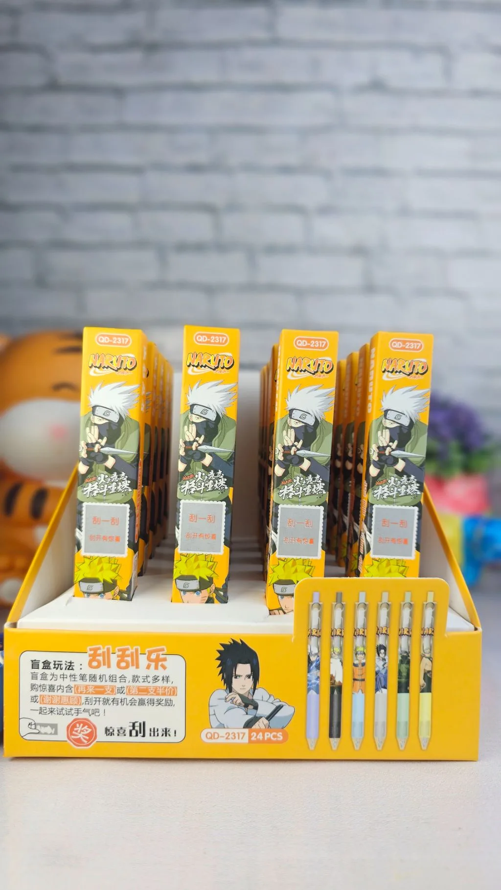 Naruto pens themed anime black