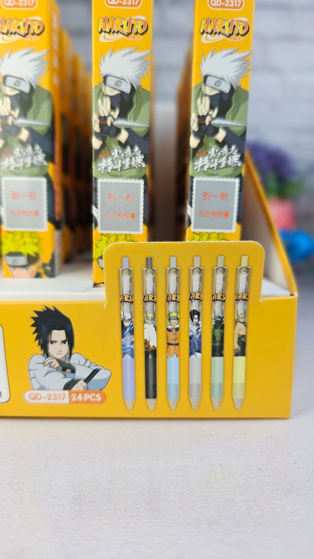 Naruto pens themed anime black