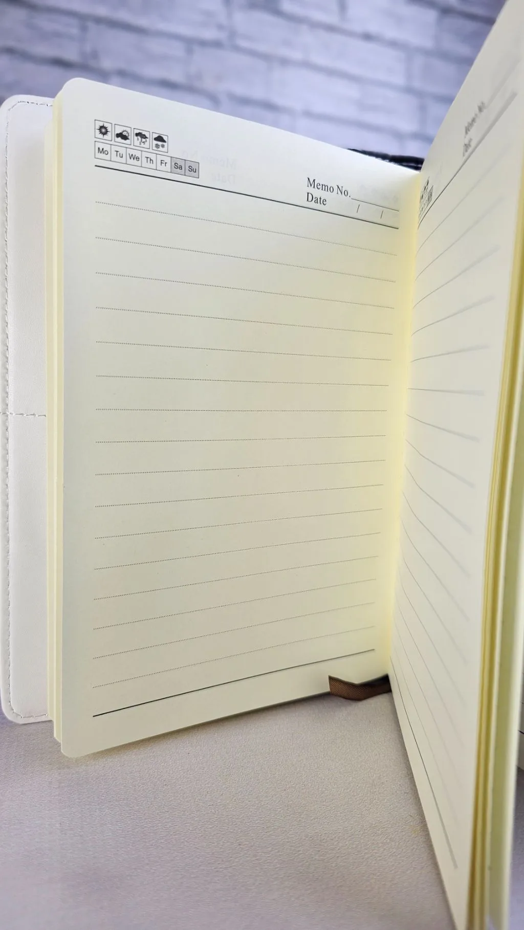 Floral tropical password lock notebook ruled