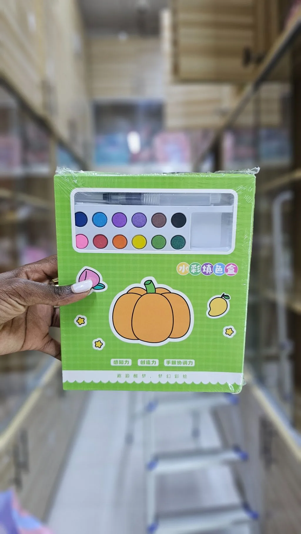 Painting set (comes with paints) for toddlers