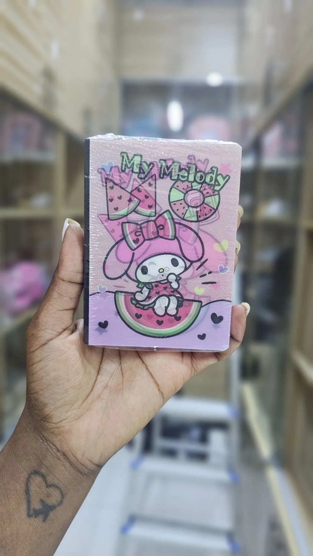 Sanrio mini notebooks themed