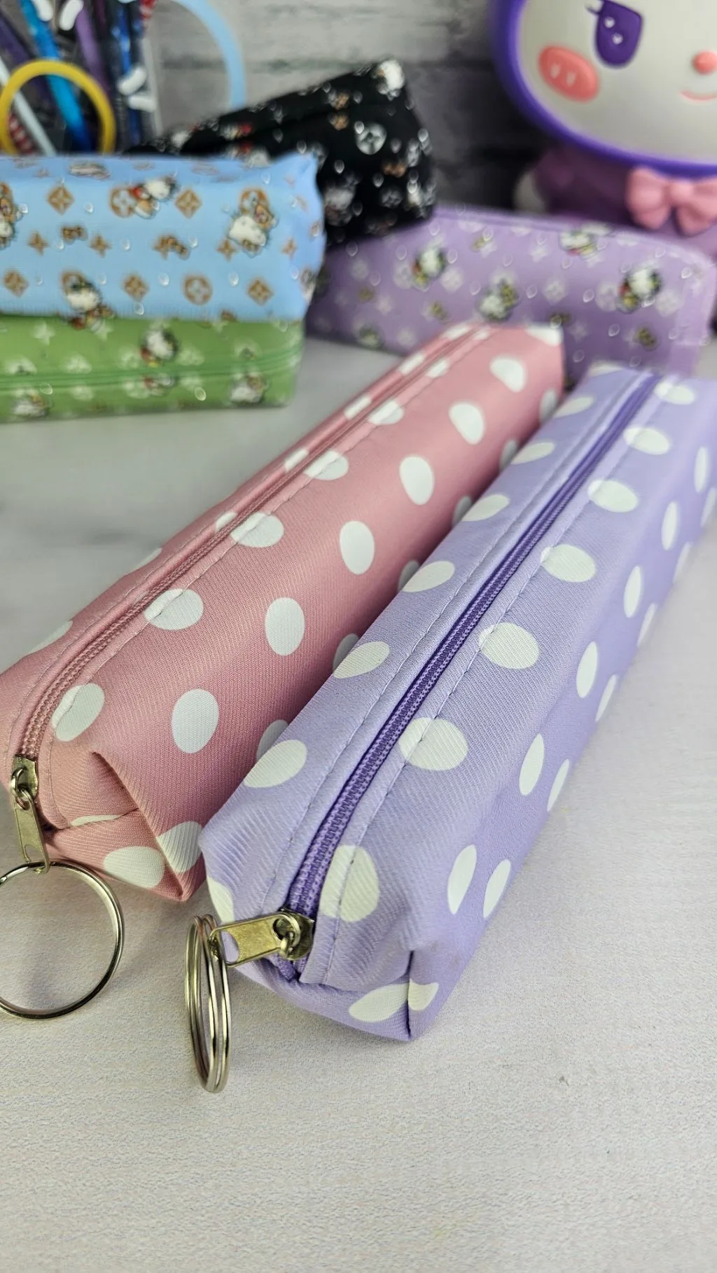 coloured pencil pouch