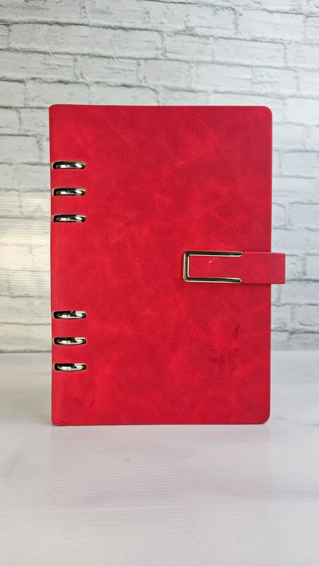 Red Signature Executive Notebook (customization fees separate- notebook only)