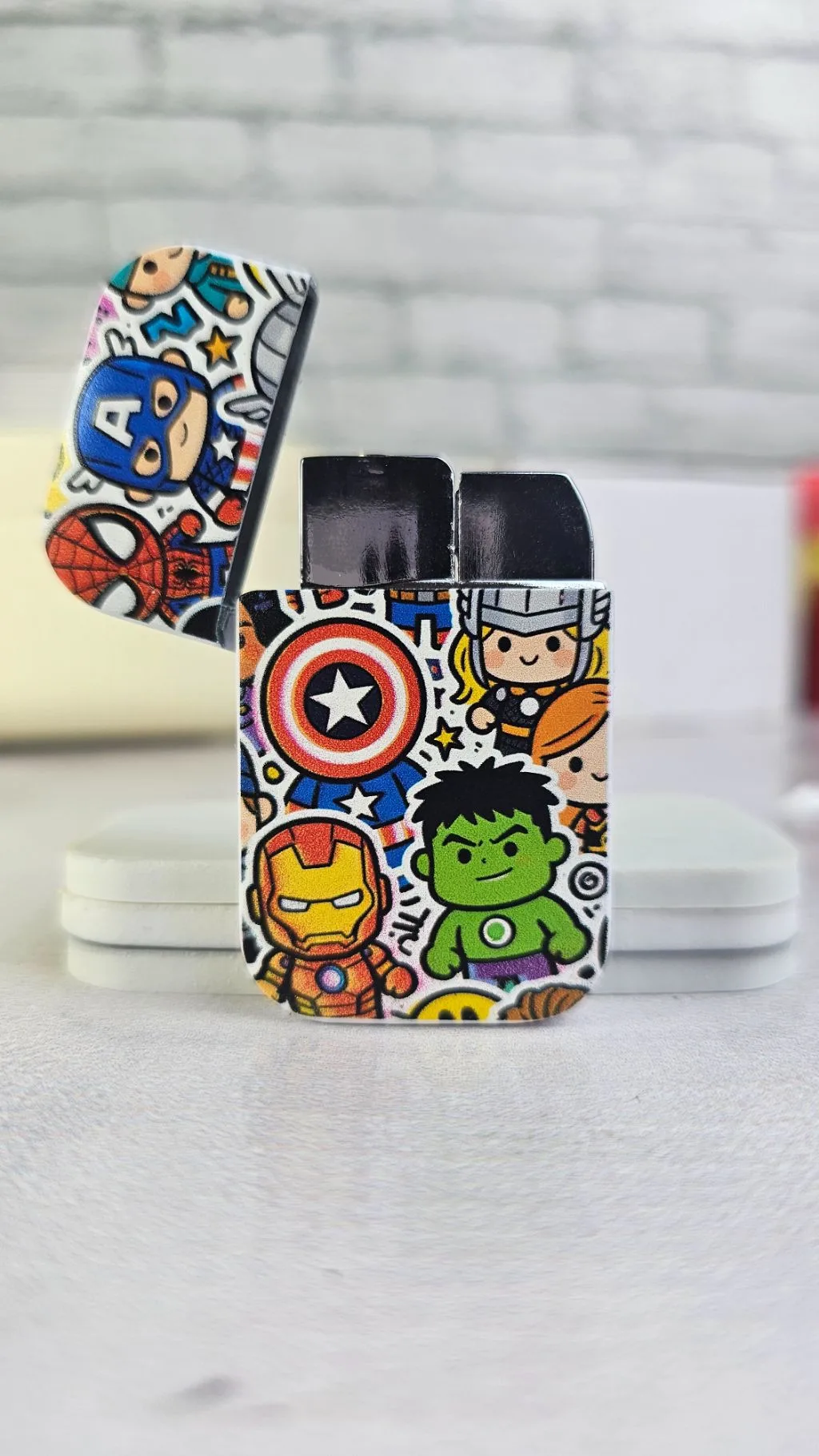 Avengers gas refillable lighter