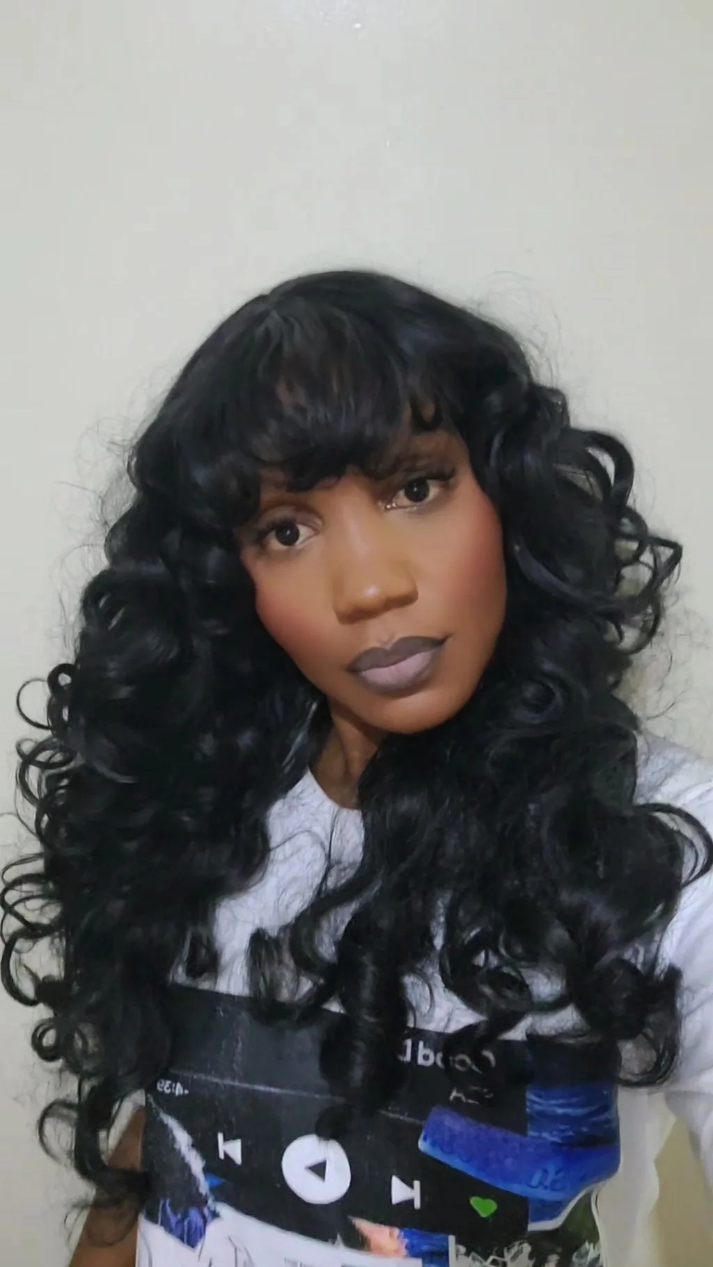 CURLY UPDO WIG