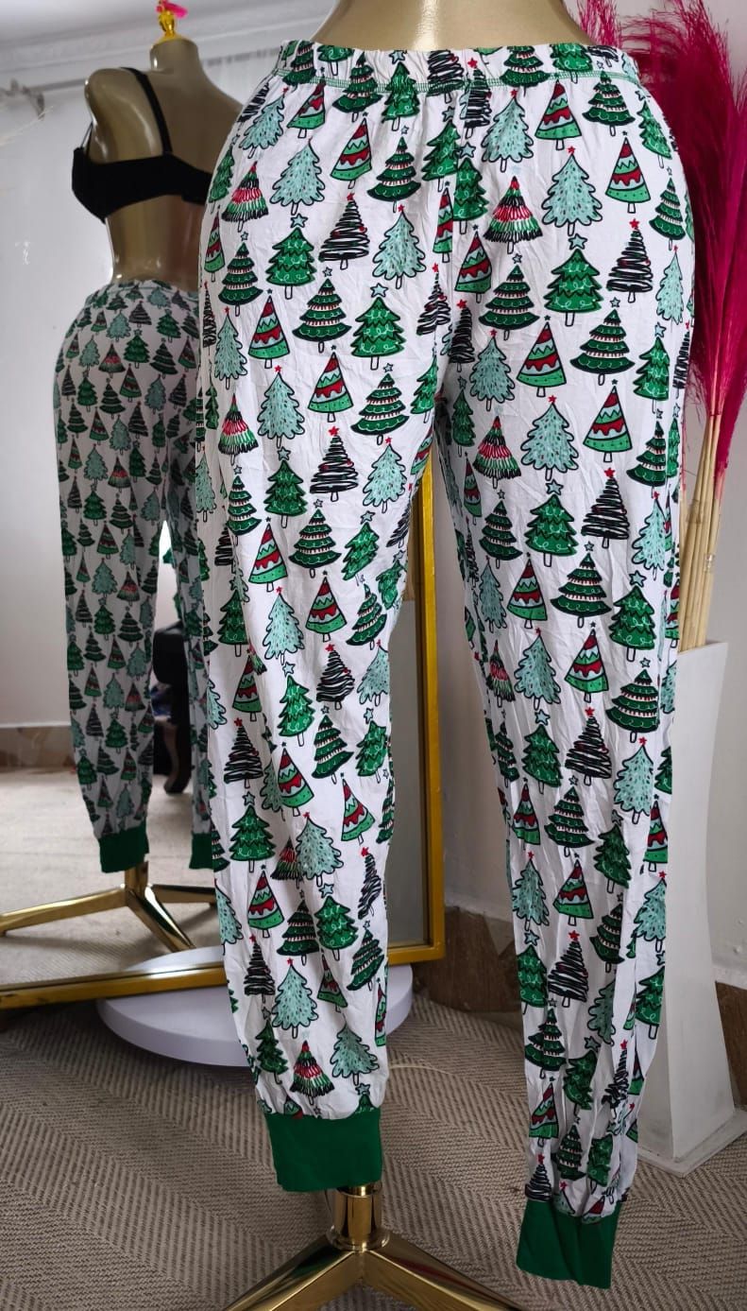 Holiday Print Lounge Jolly Pants