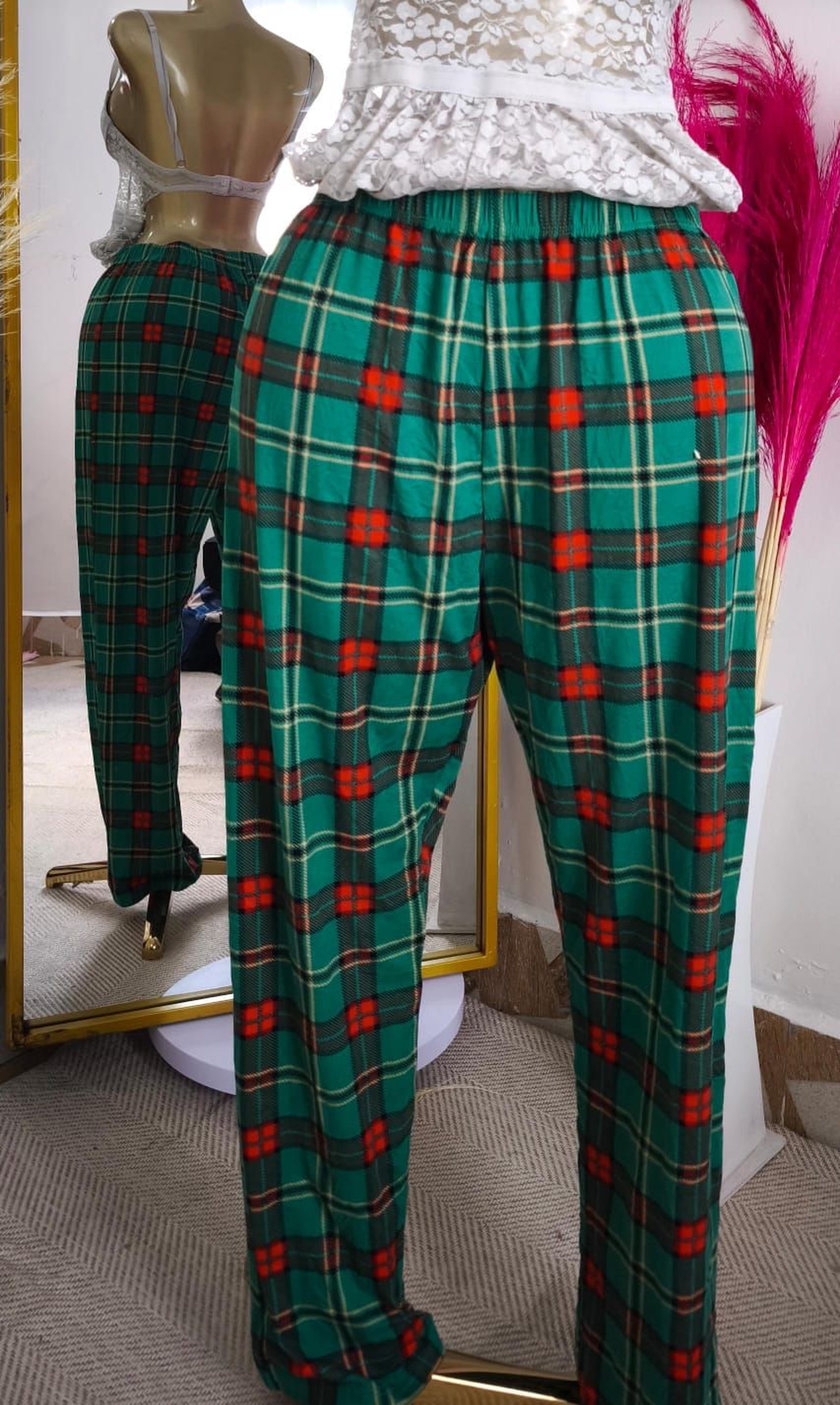 Holiday Print Lounge Jolly Pants