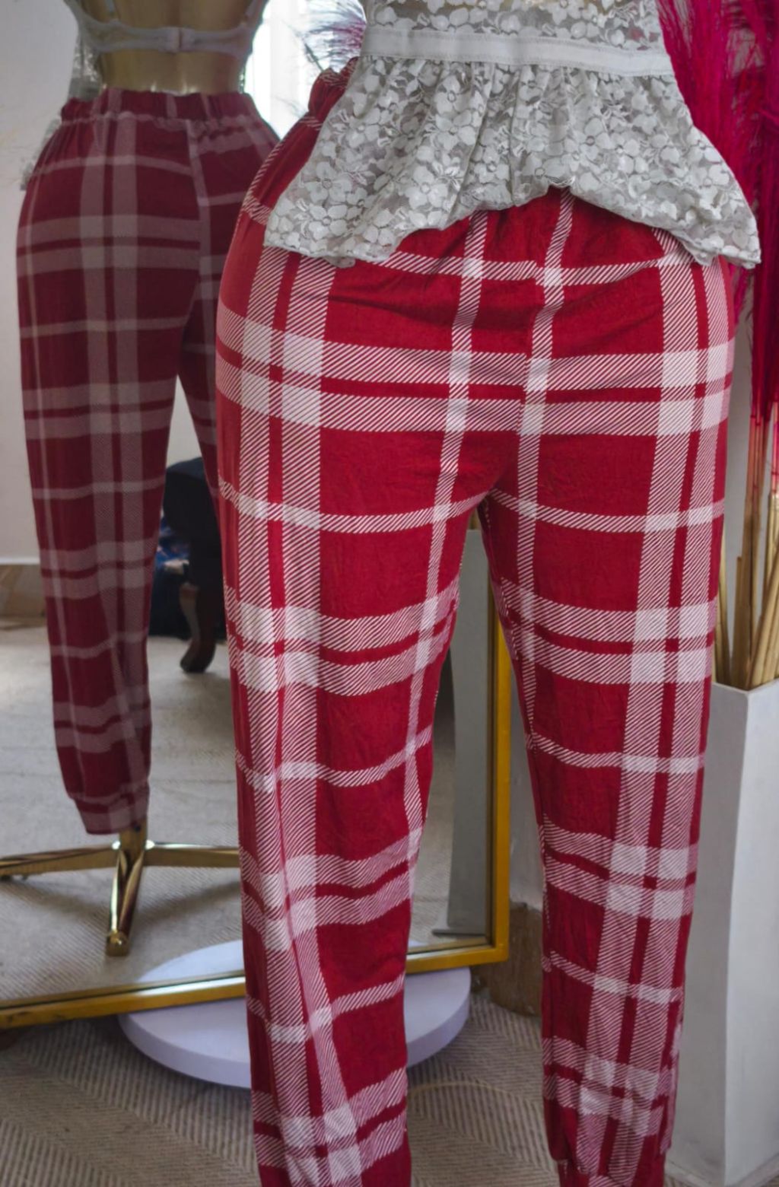 Holiday Print Lounge Jolly Pants
