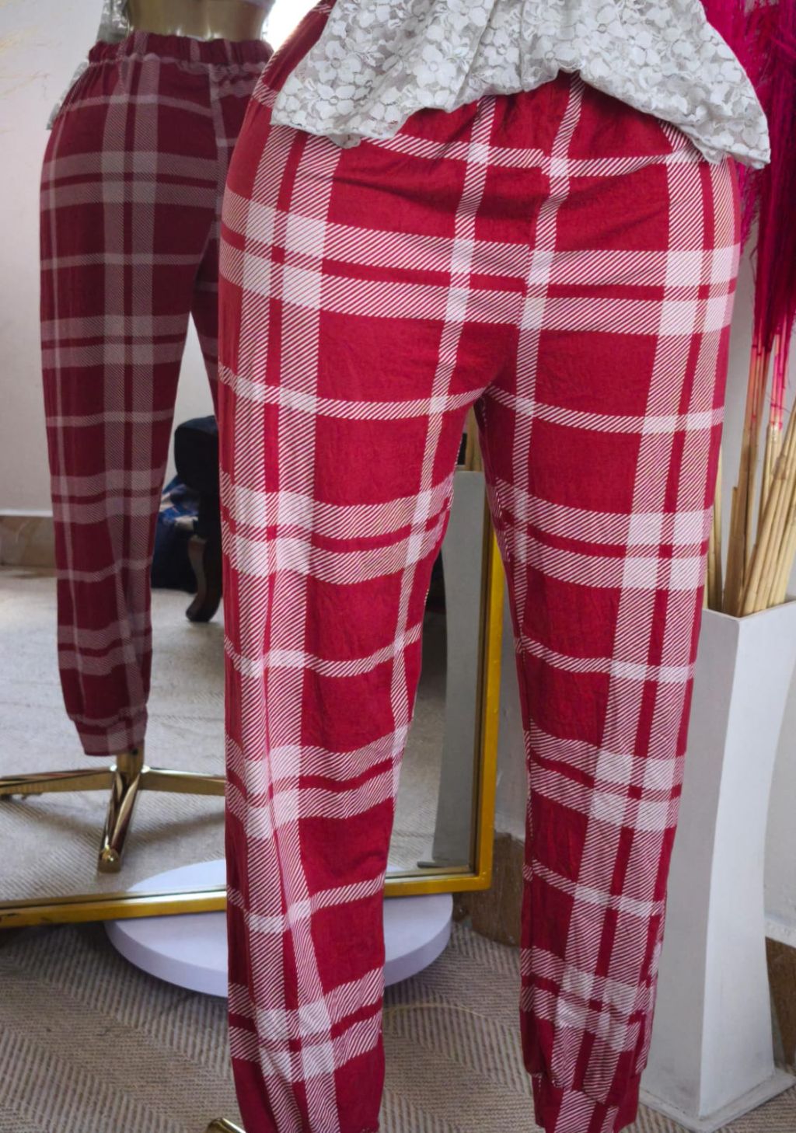 Holiday Print Lounge Jolly Pants