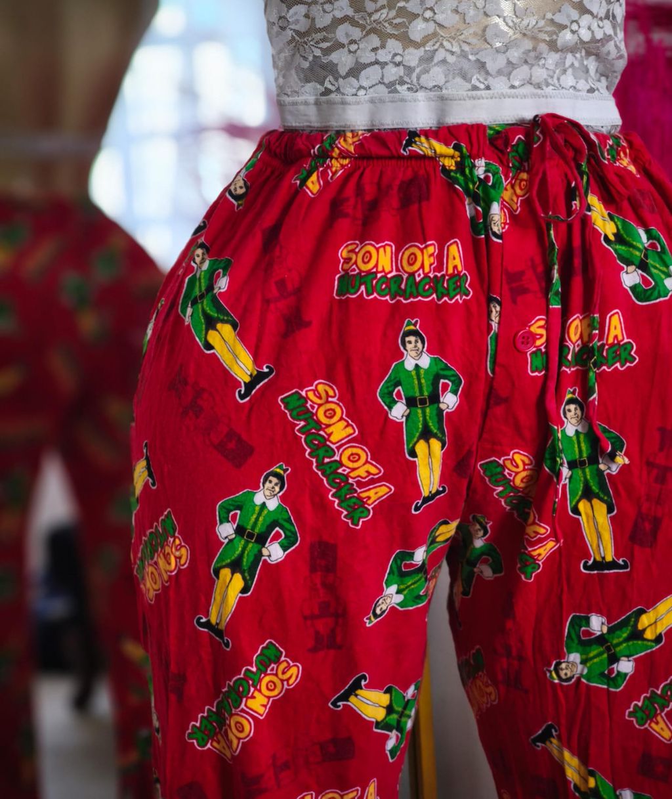 Holiday Print Lounge Jolly Pants