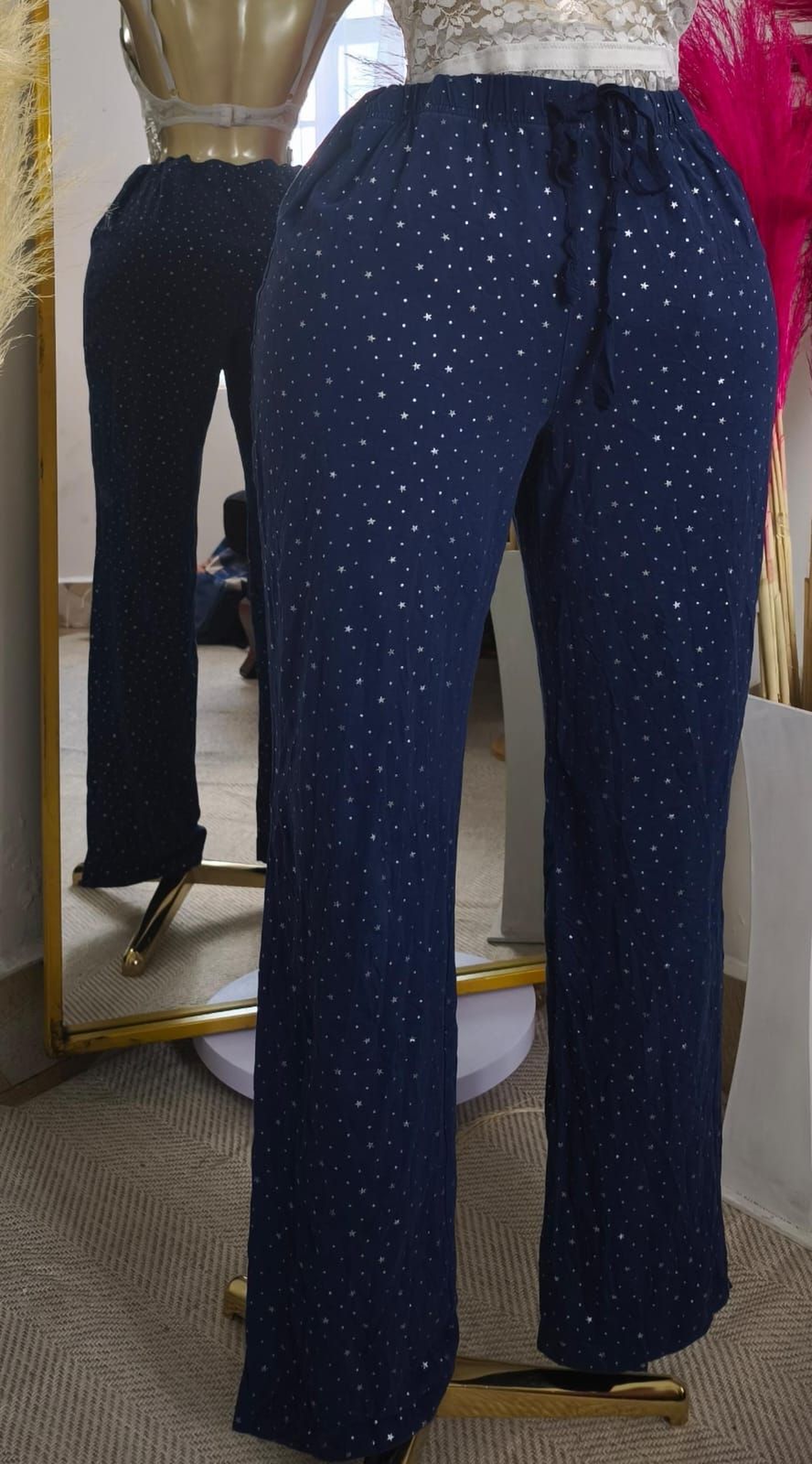 Holiday Print Lounge Jolly Pants
