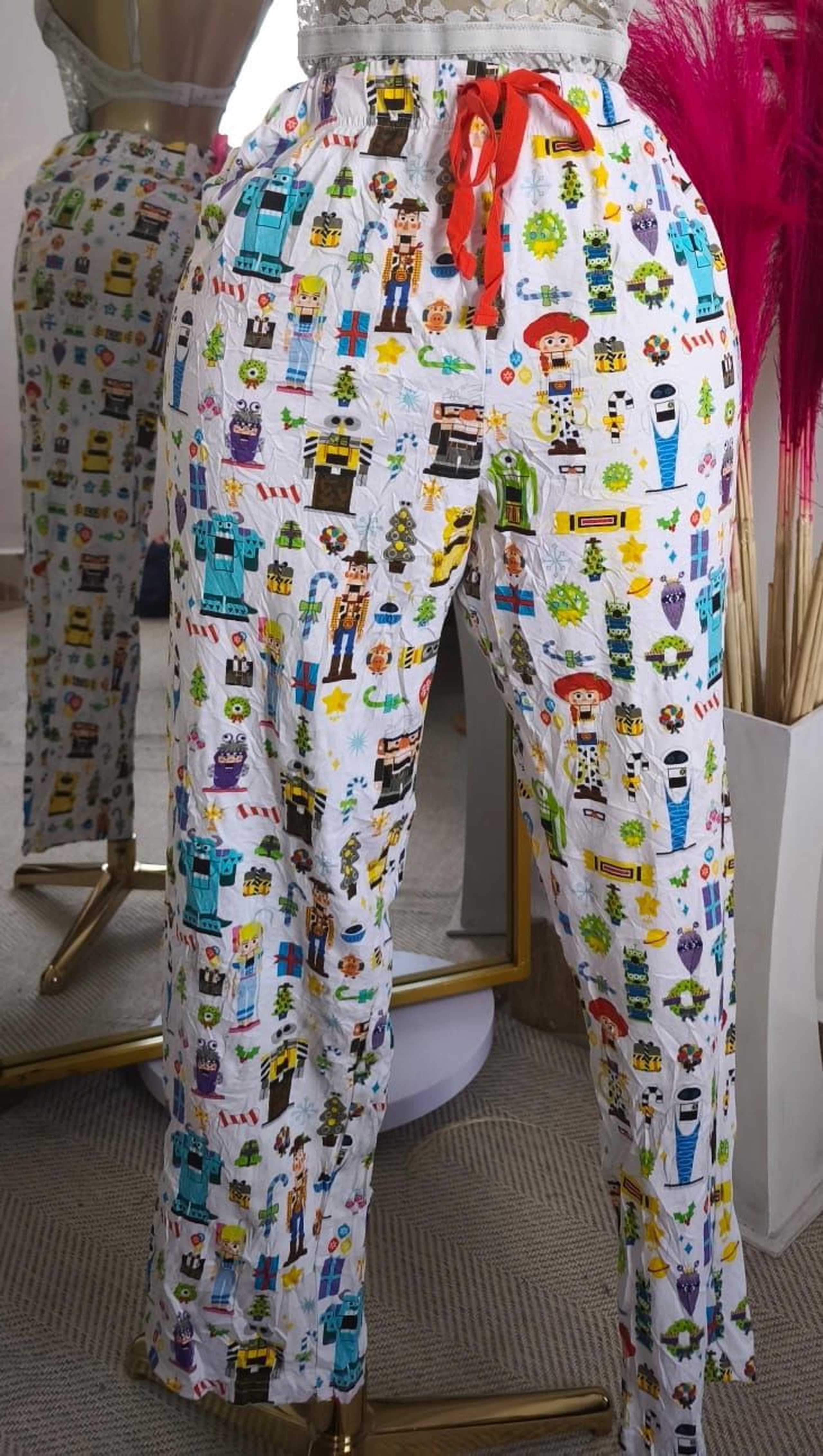 Holiday Print Lounge Jolly Pants