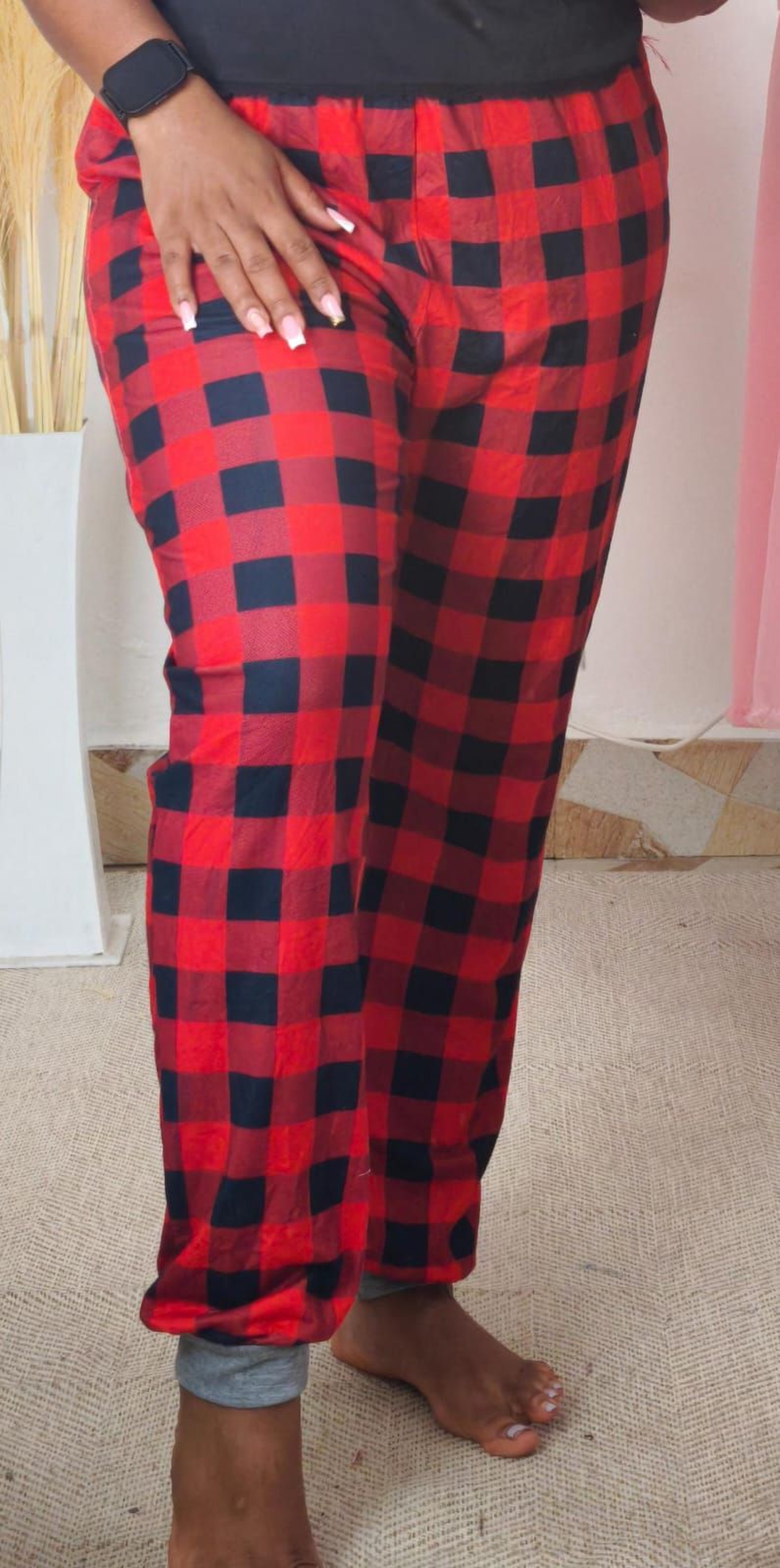 Holiday Print Lounge Jolly Pants