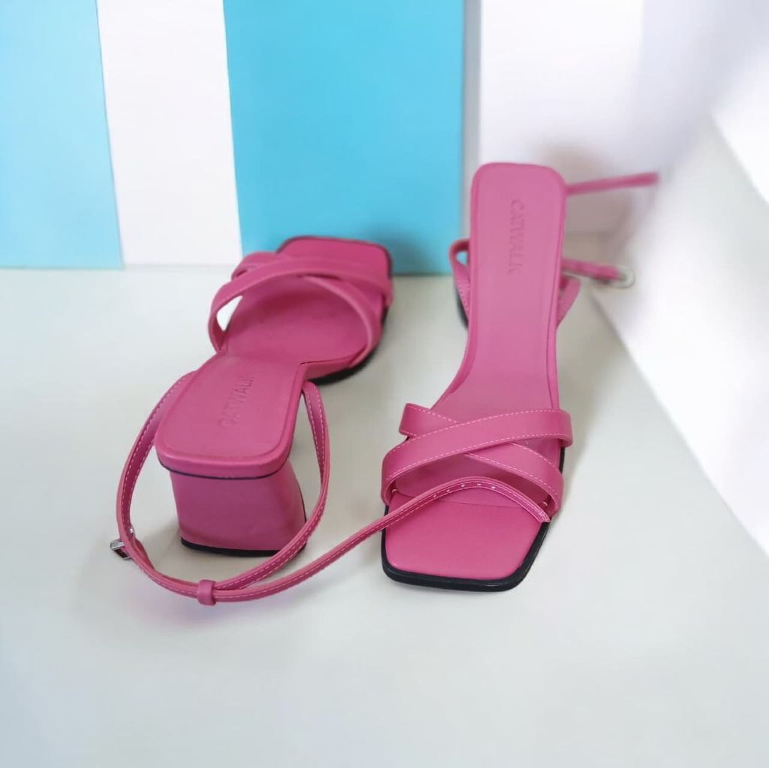 Multi-Strap Block Heels