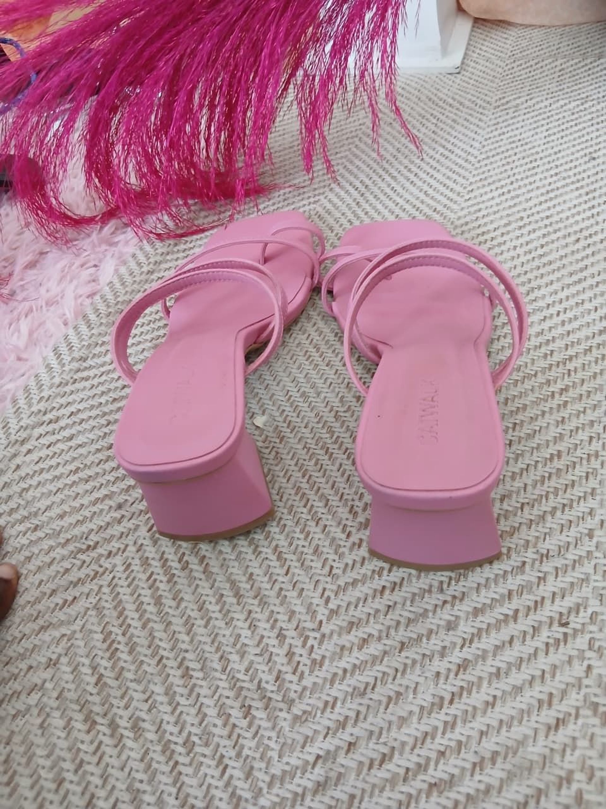 Multi-Strap Block Heels