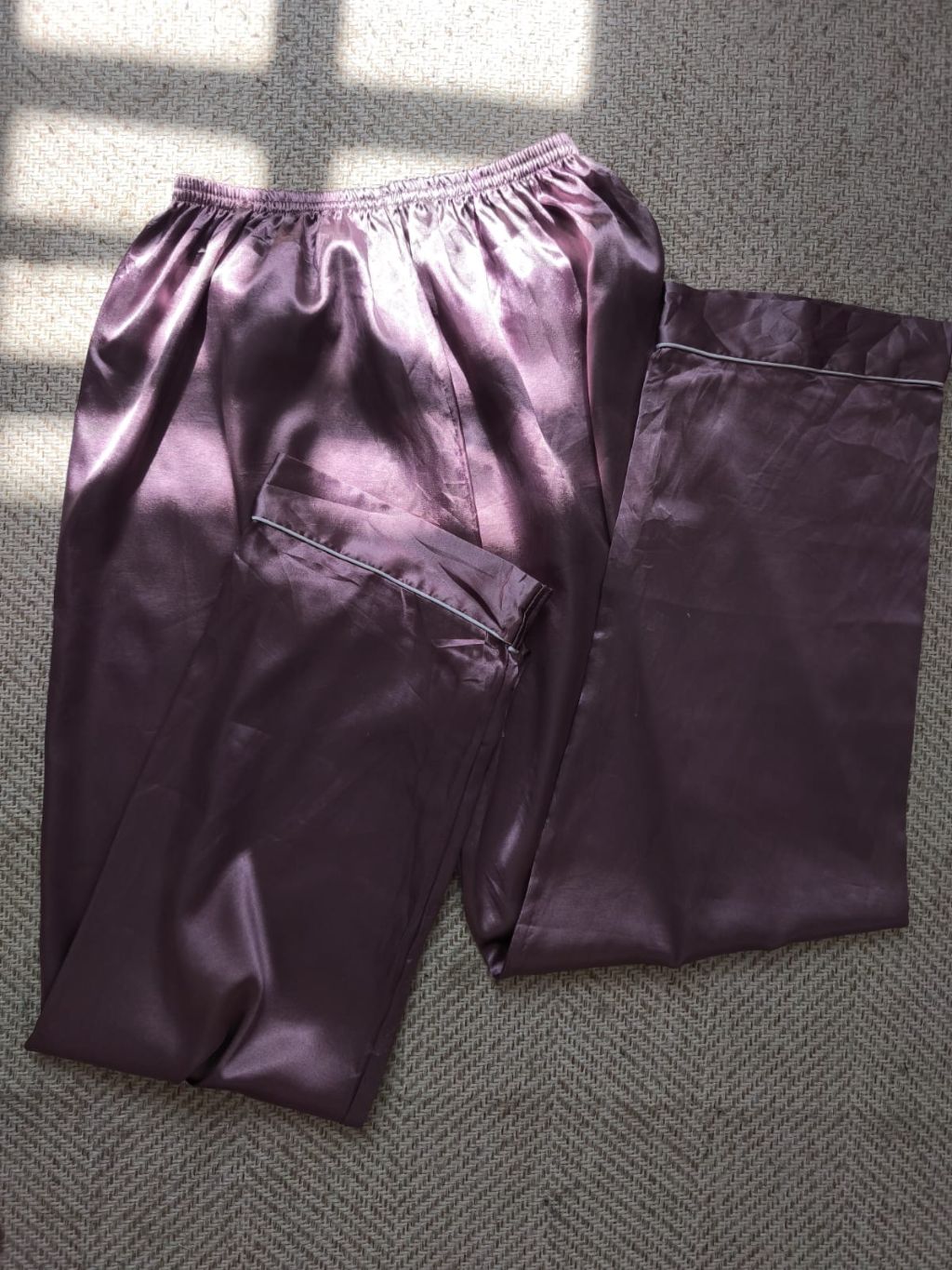 The Luxe Satin Drape Trouser