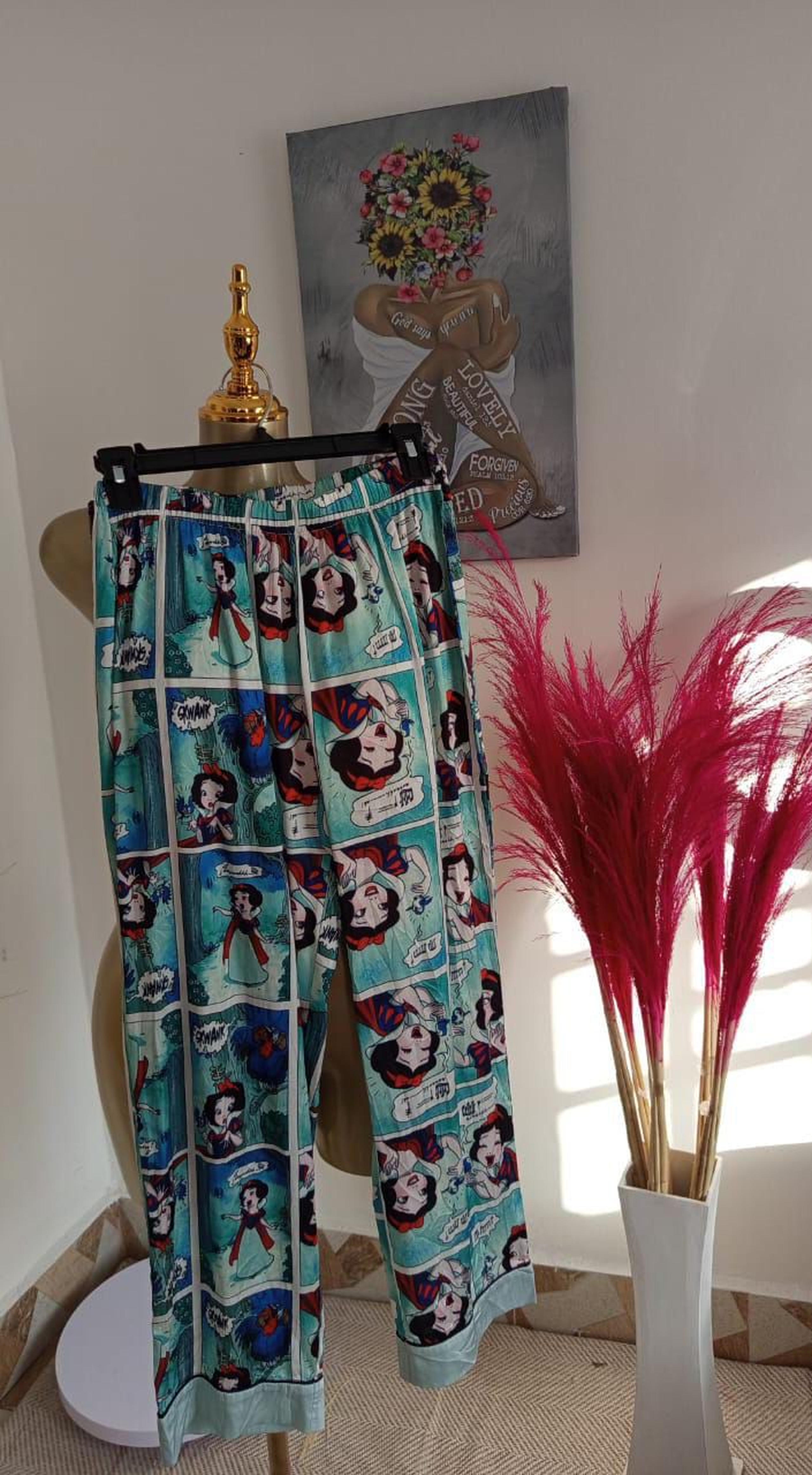 The Celestial Satin Sleep Pant