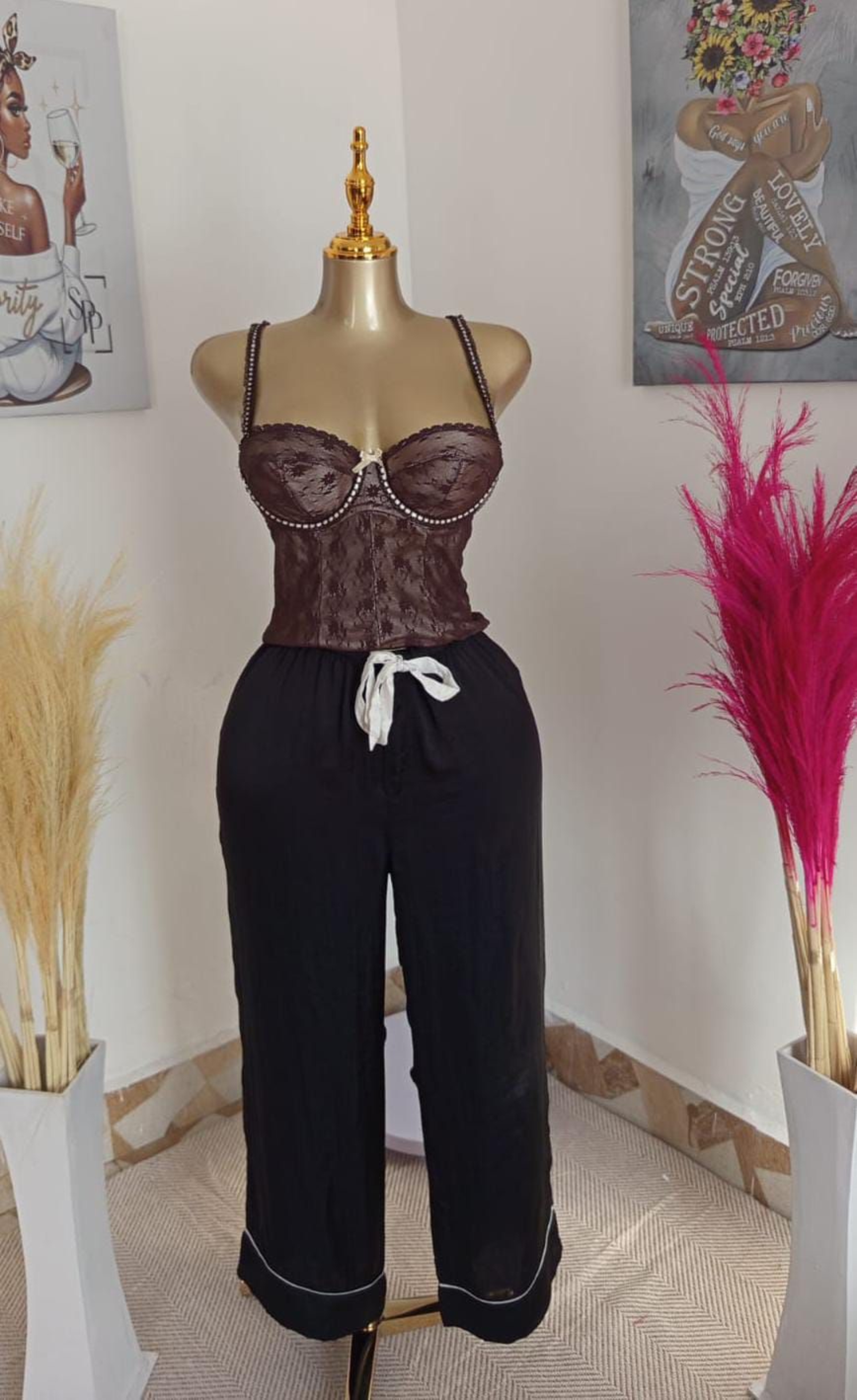 The Celestial Satin Sleep Pant