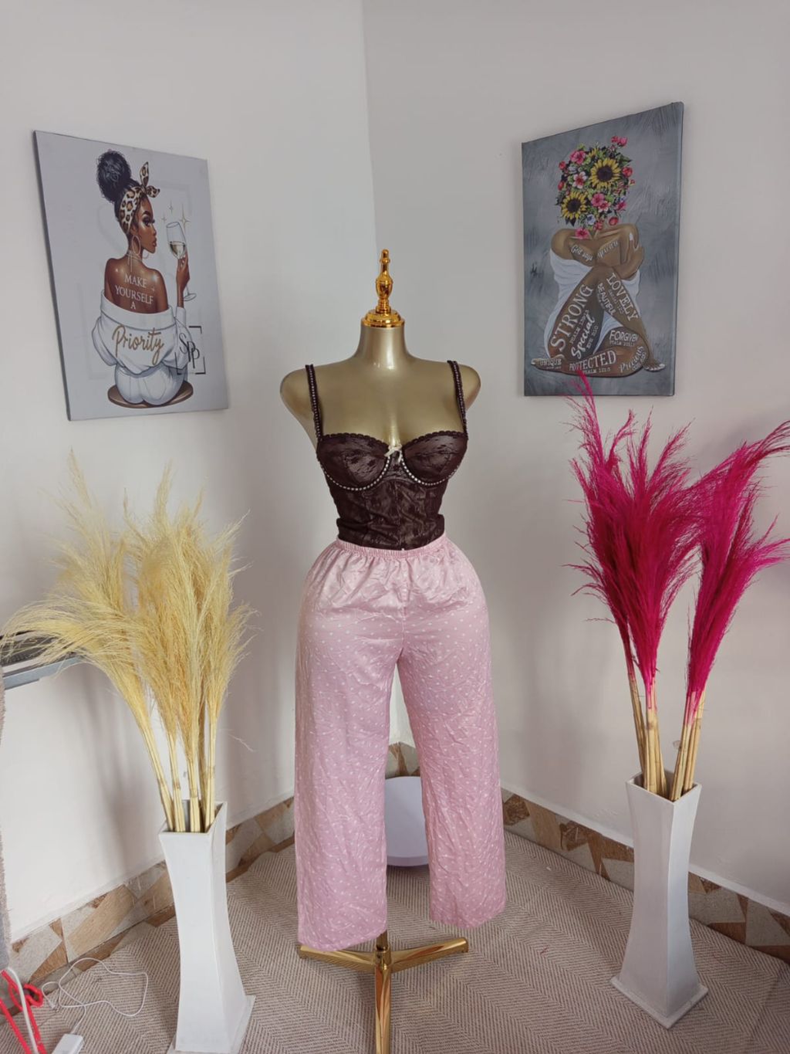 The Celestial Satin Sleep Pant