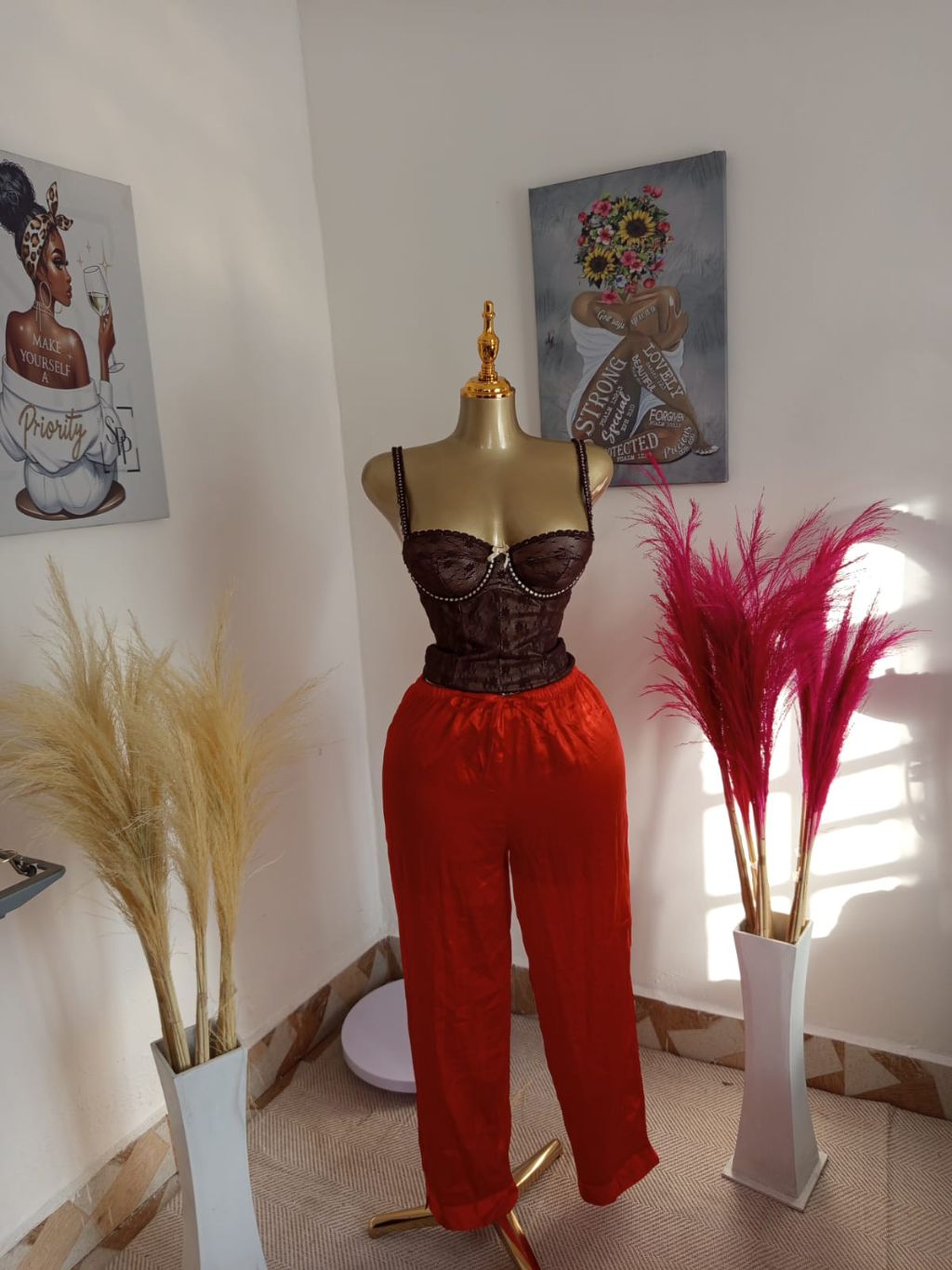 The Celestial Satin Sleep Pant