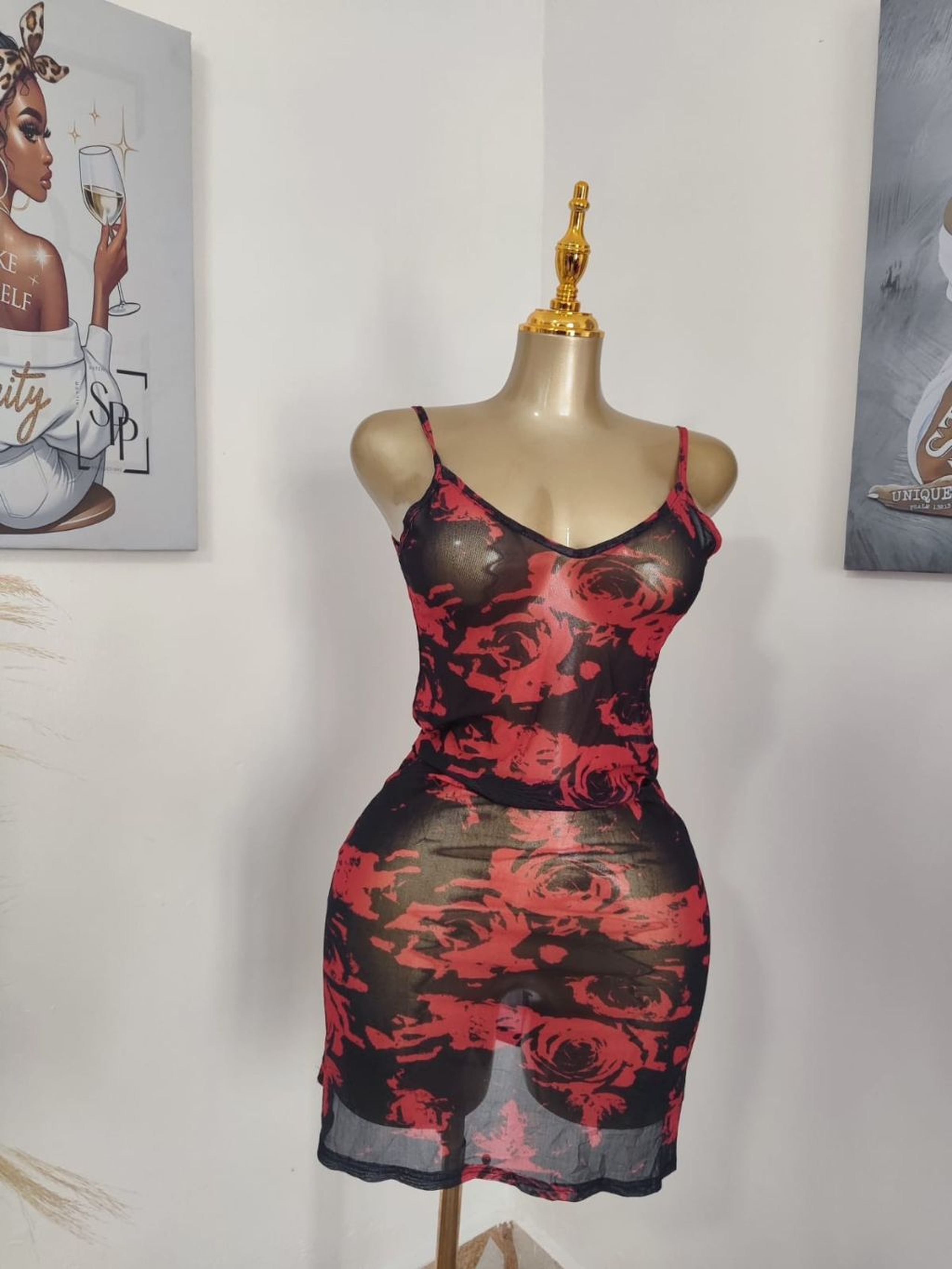 The Serene Tiered Floral Maxi Dress