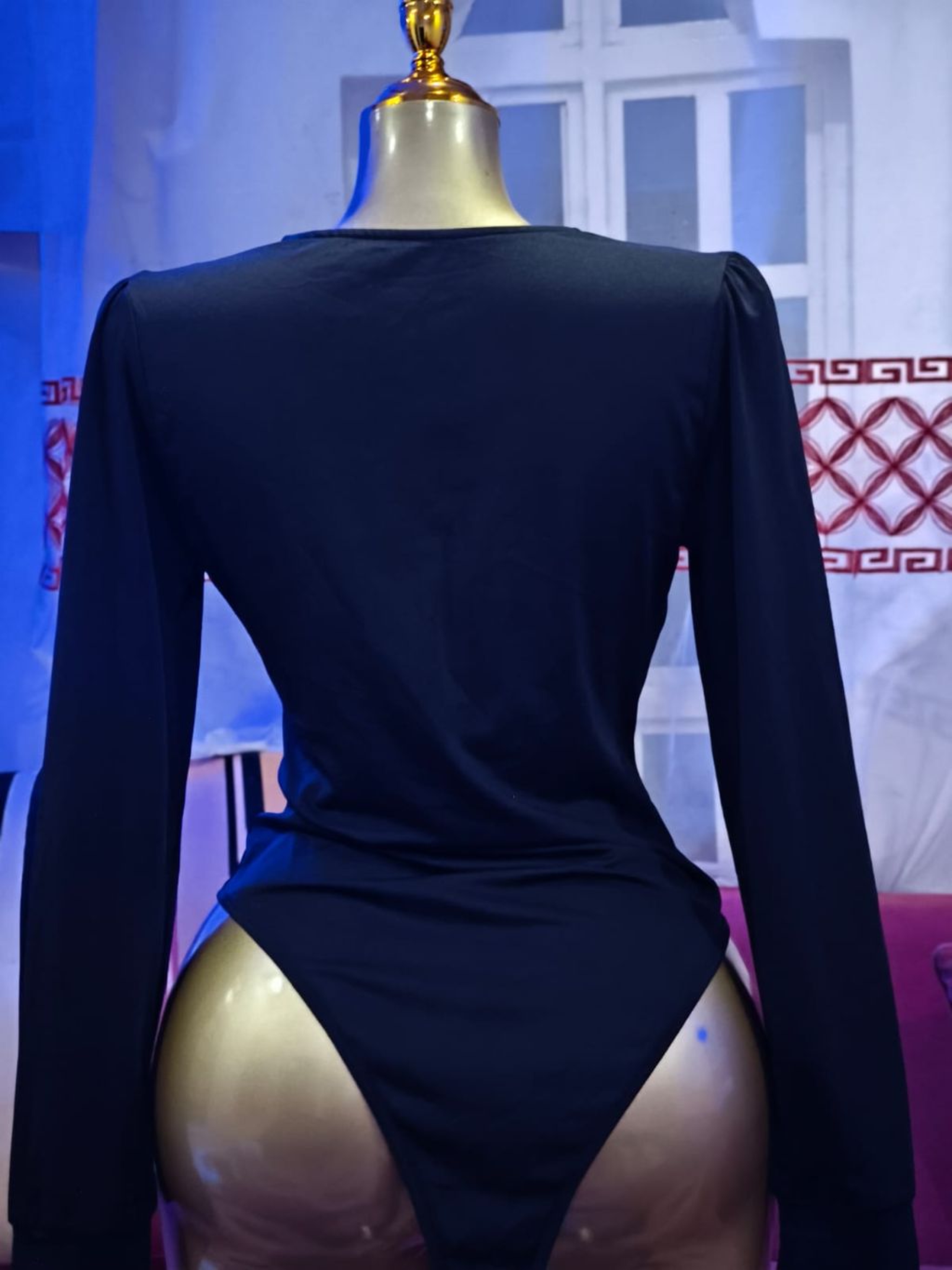 Seamless-Fit Ribbed Bodysuit