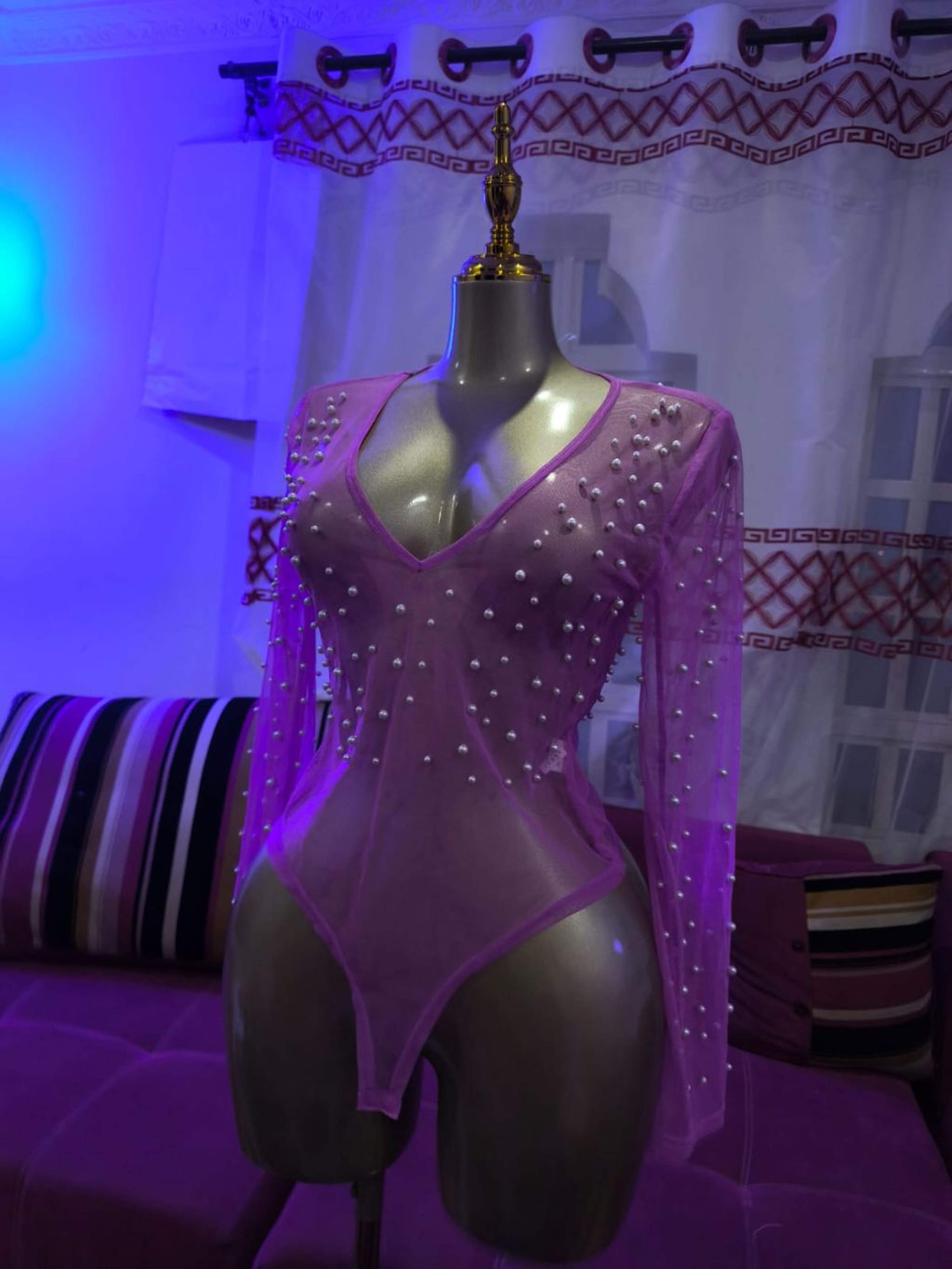 Seamless-Fit Ribbed Bodysuit
