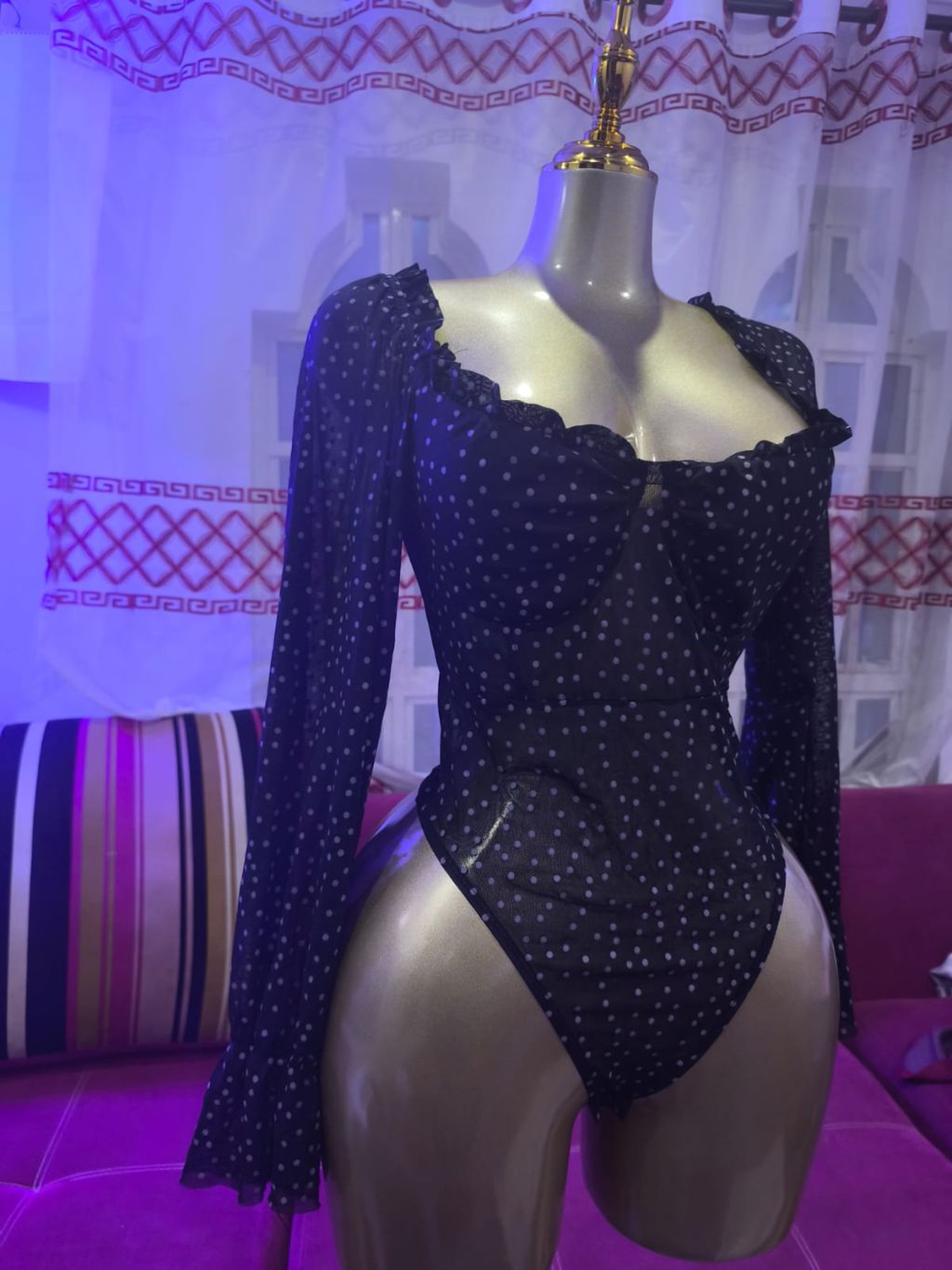 Seamless-Fit Ribbed Bodysuit