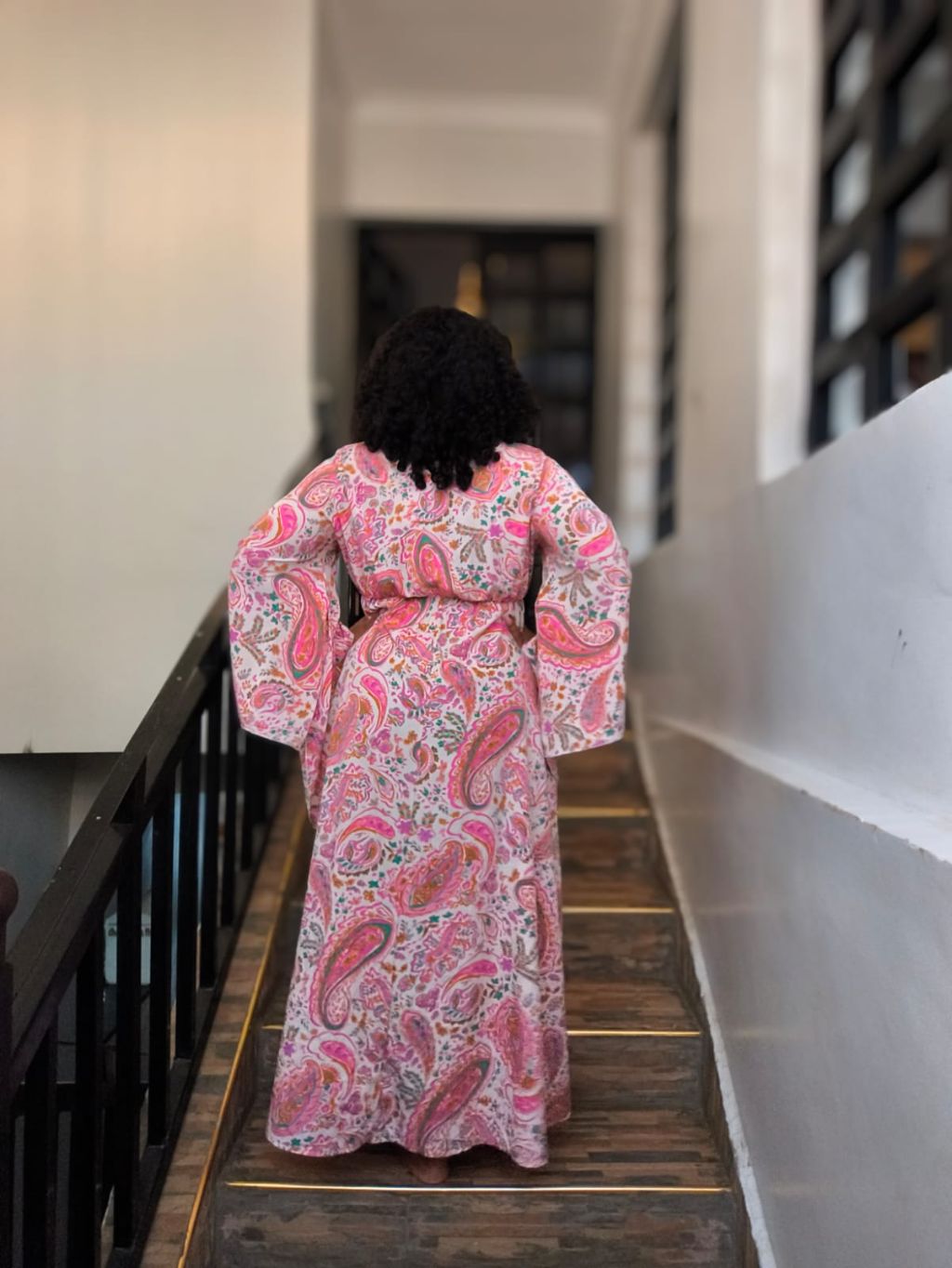 The Serene Tiered Floral Maxi Dress