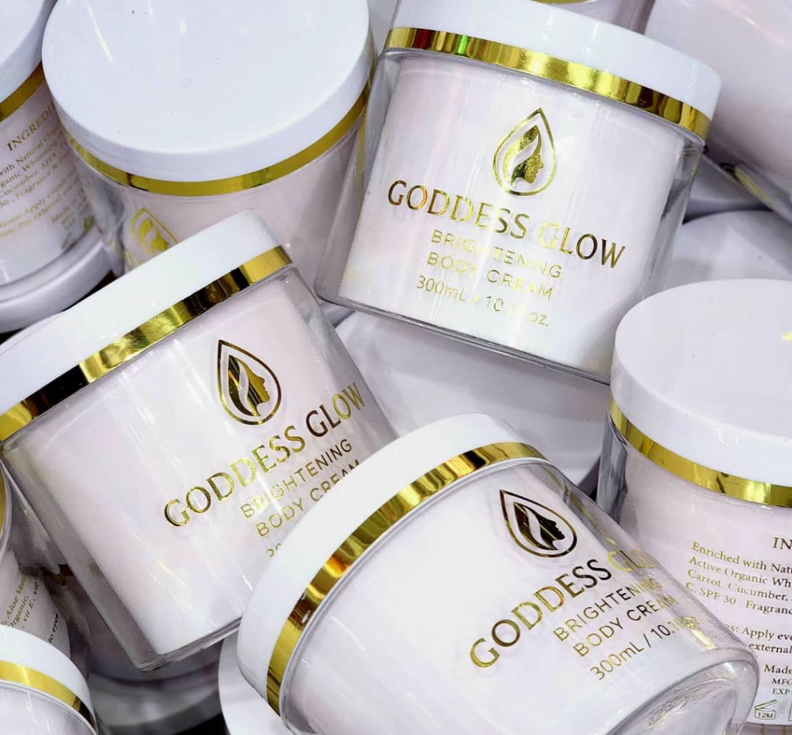 Goddess glow lightening body butter