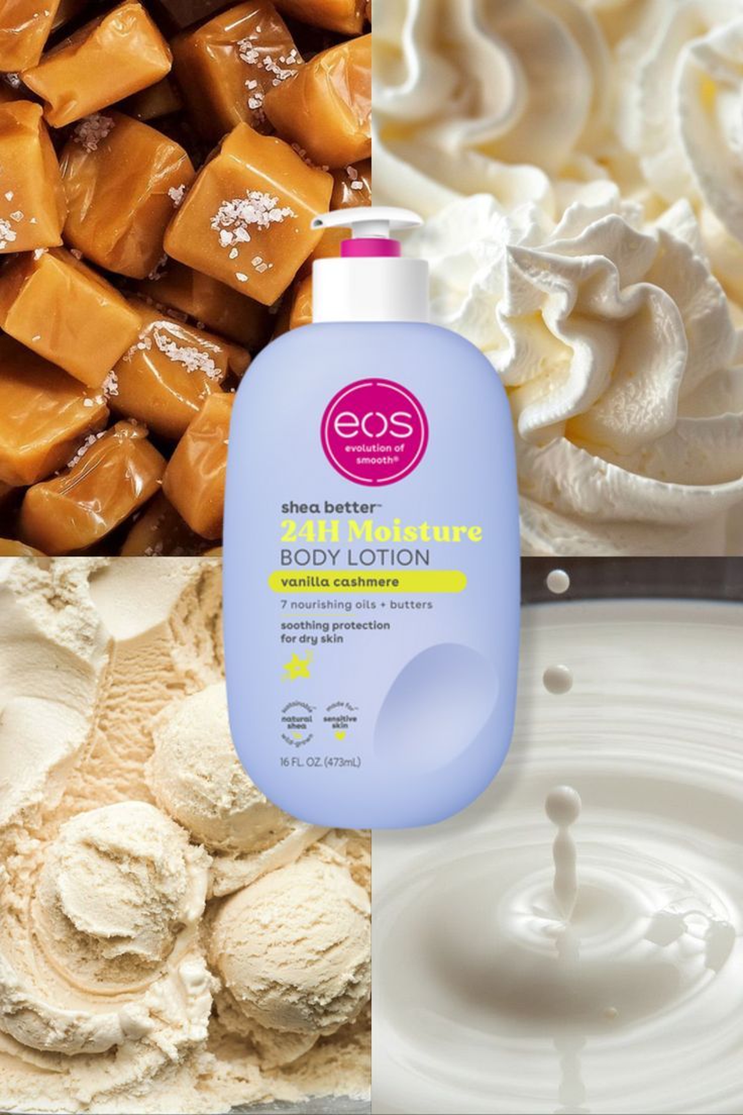 Eos vanilla cashmere lotion