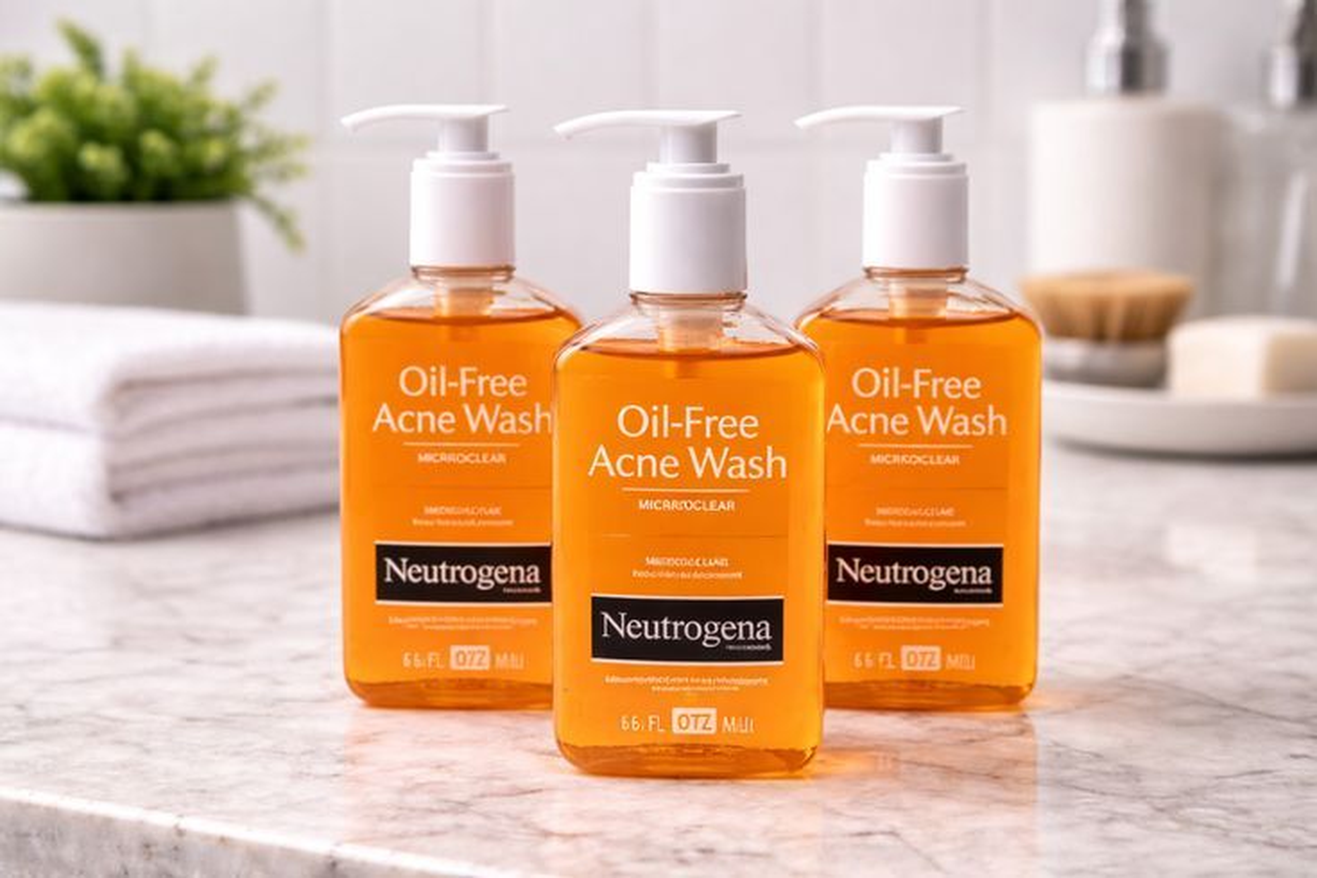Neutrogena oil free acne wash