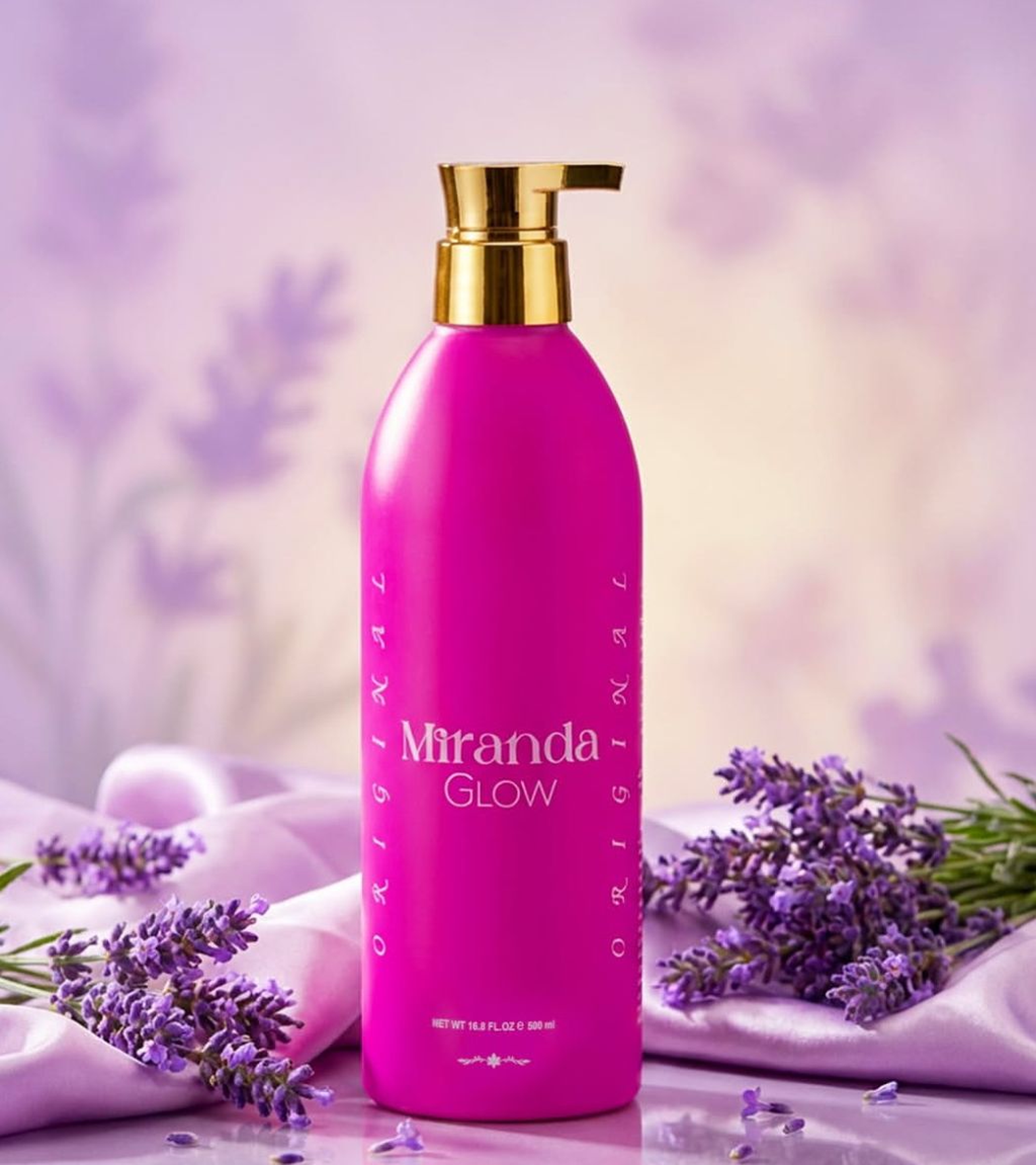 Miranda glow lotion