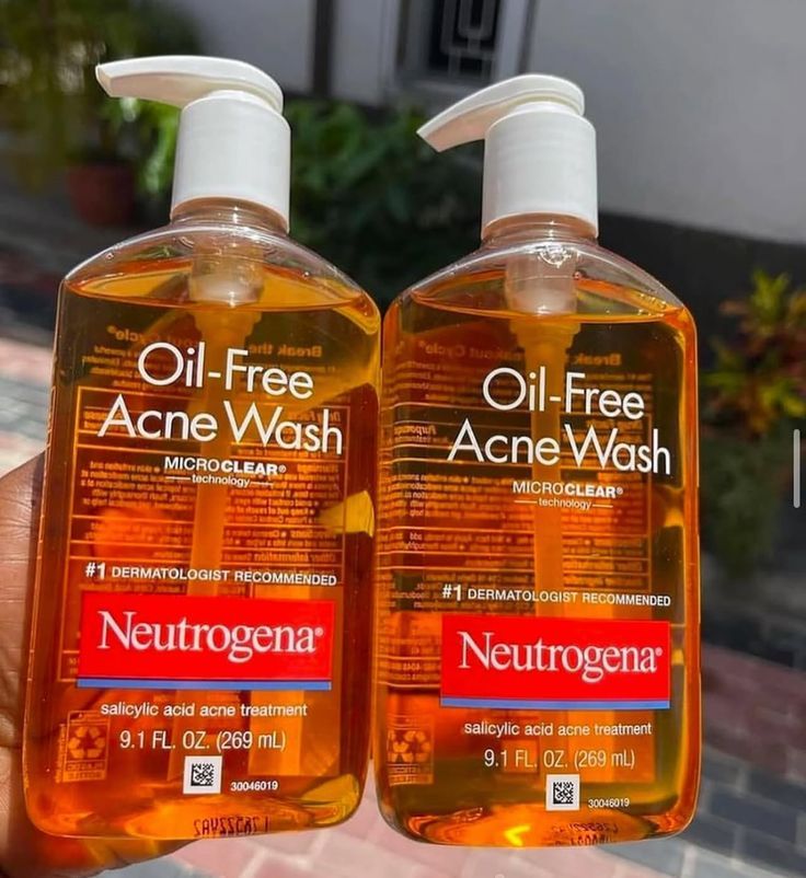 Neutrogena oil free acne wash