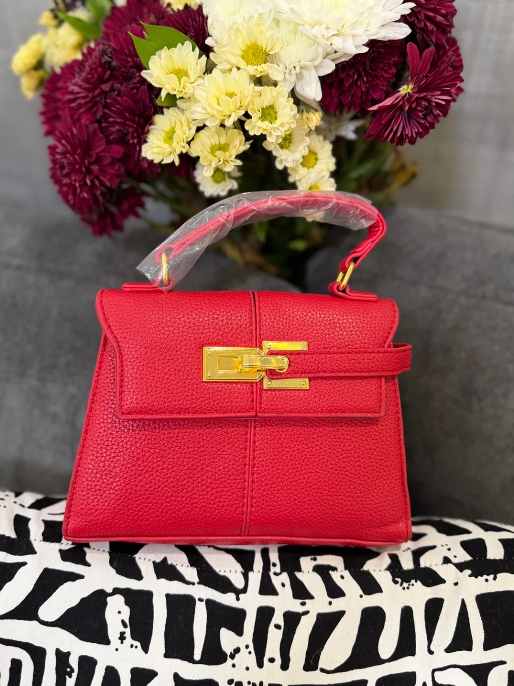 Elise top handle bag