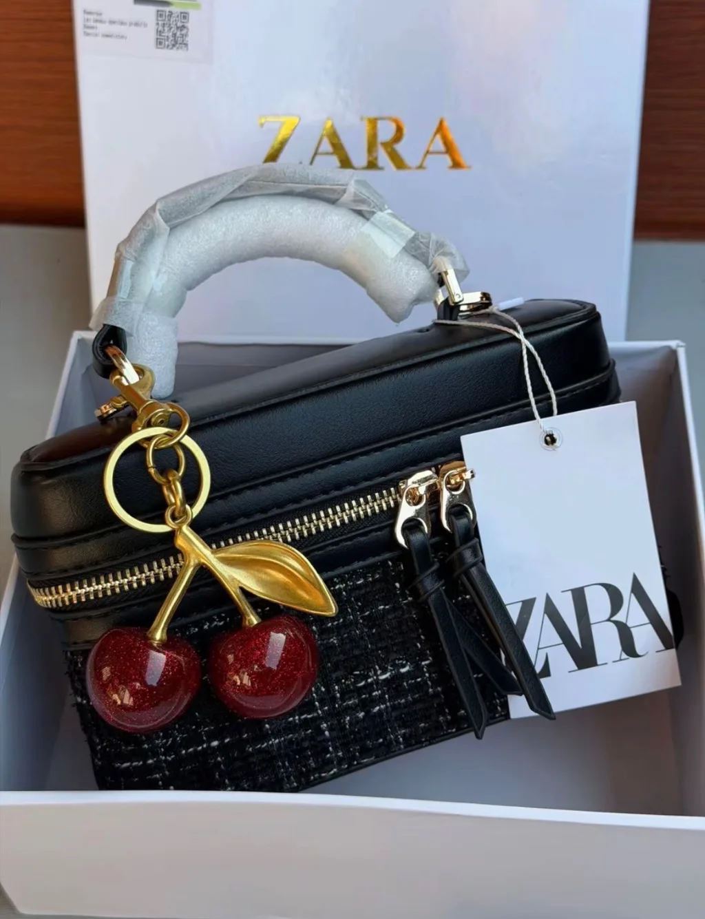 Zara vanity bag