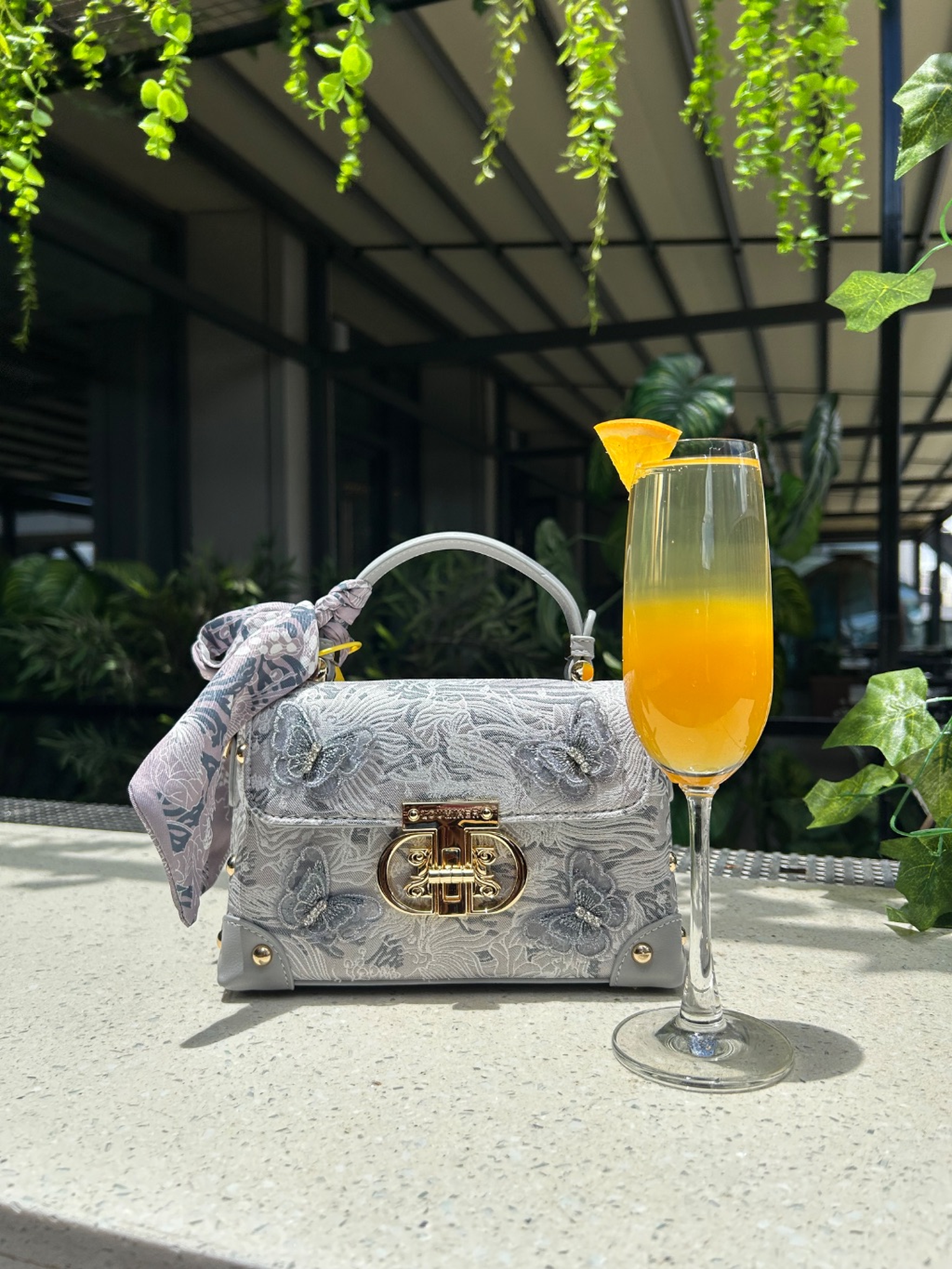 Grey Nia Loumixer bag
