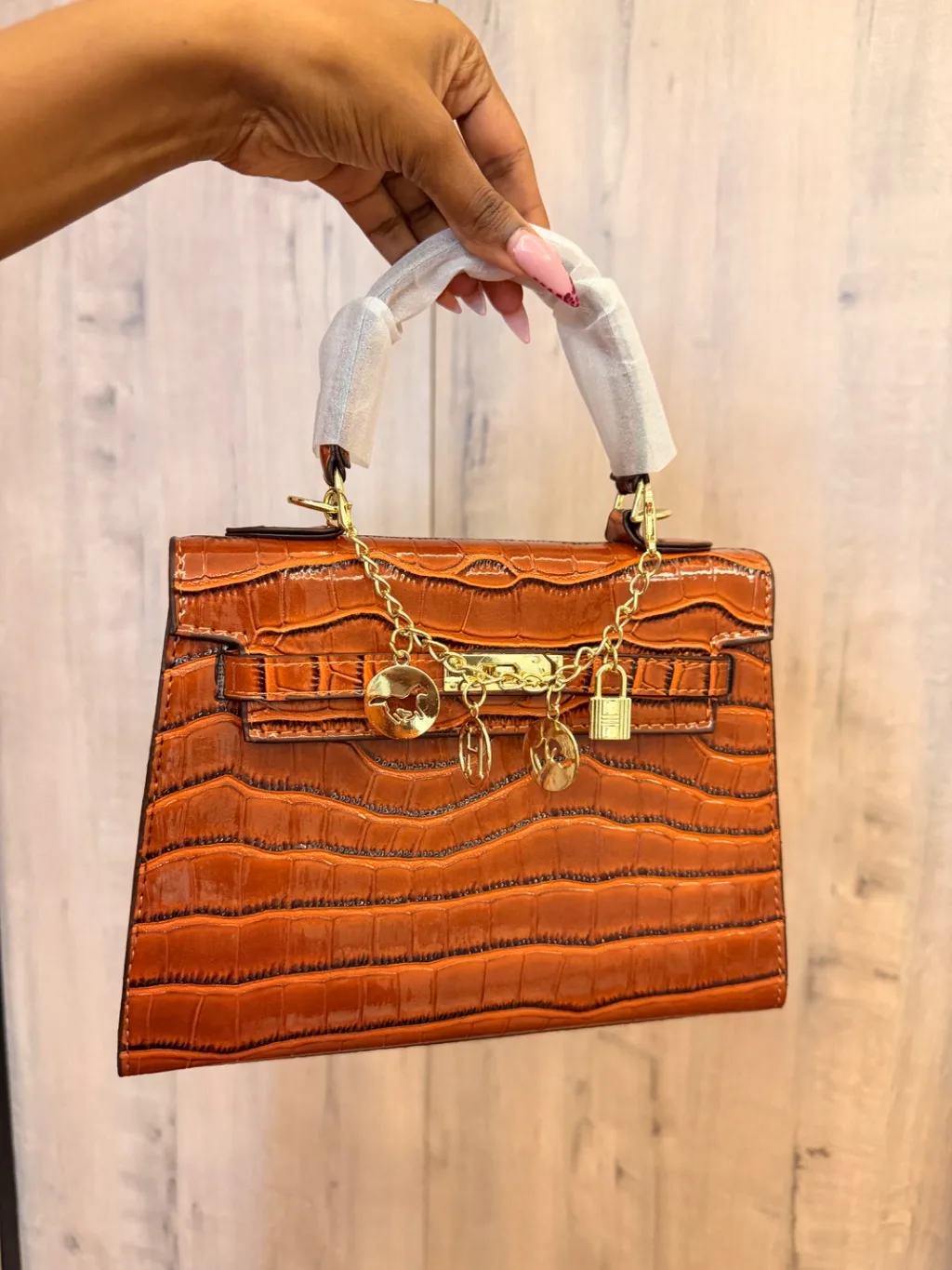 Brown Hermes Kelly bag