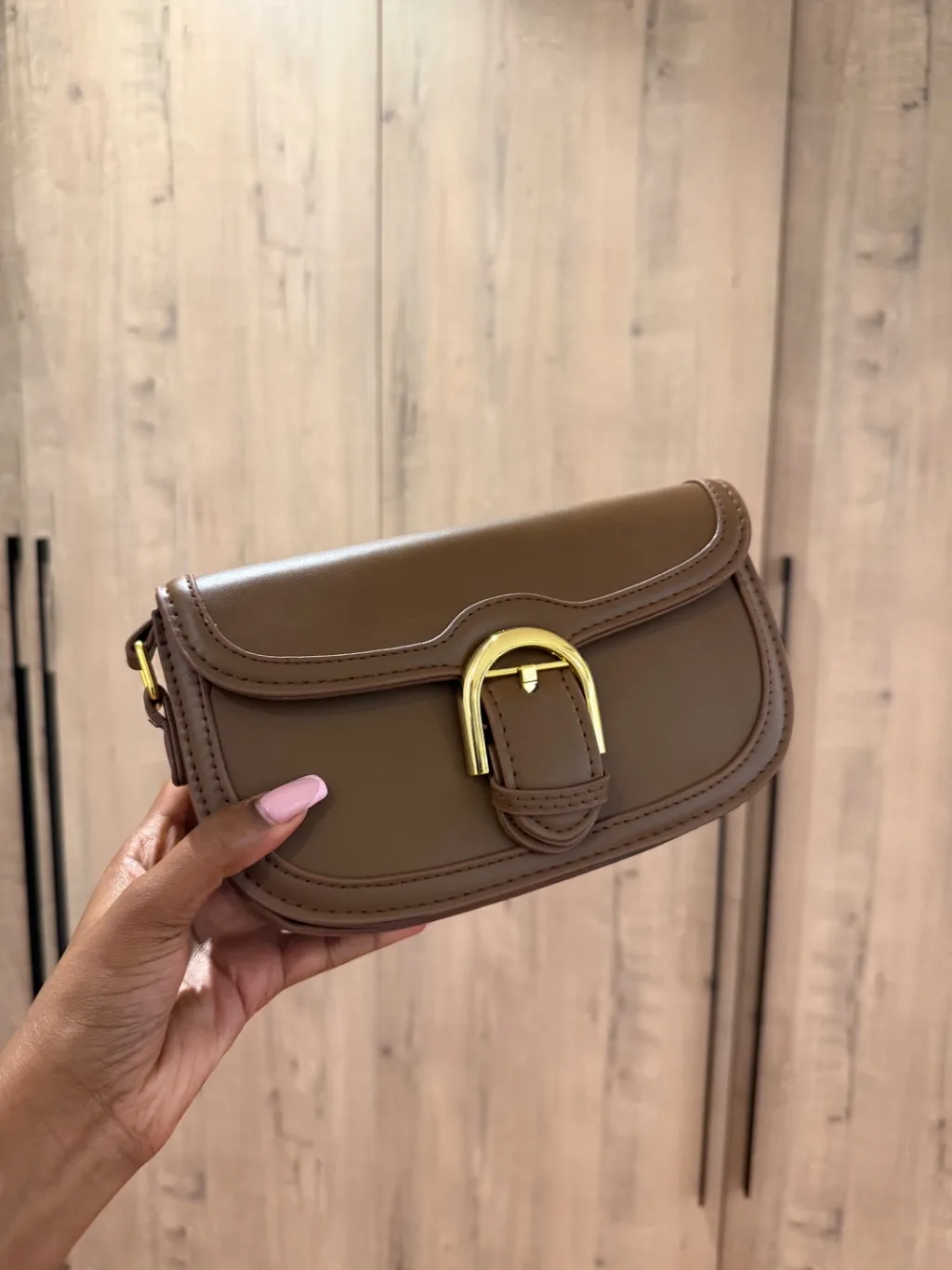 Brown Saddle bag