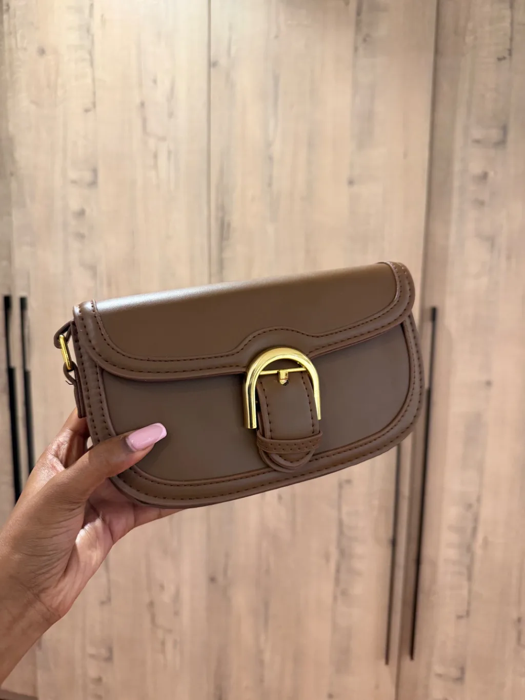 Brown Saddle bag