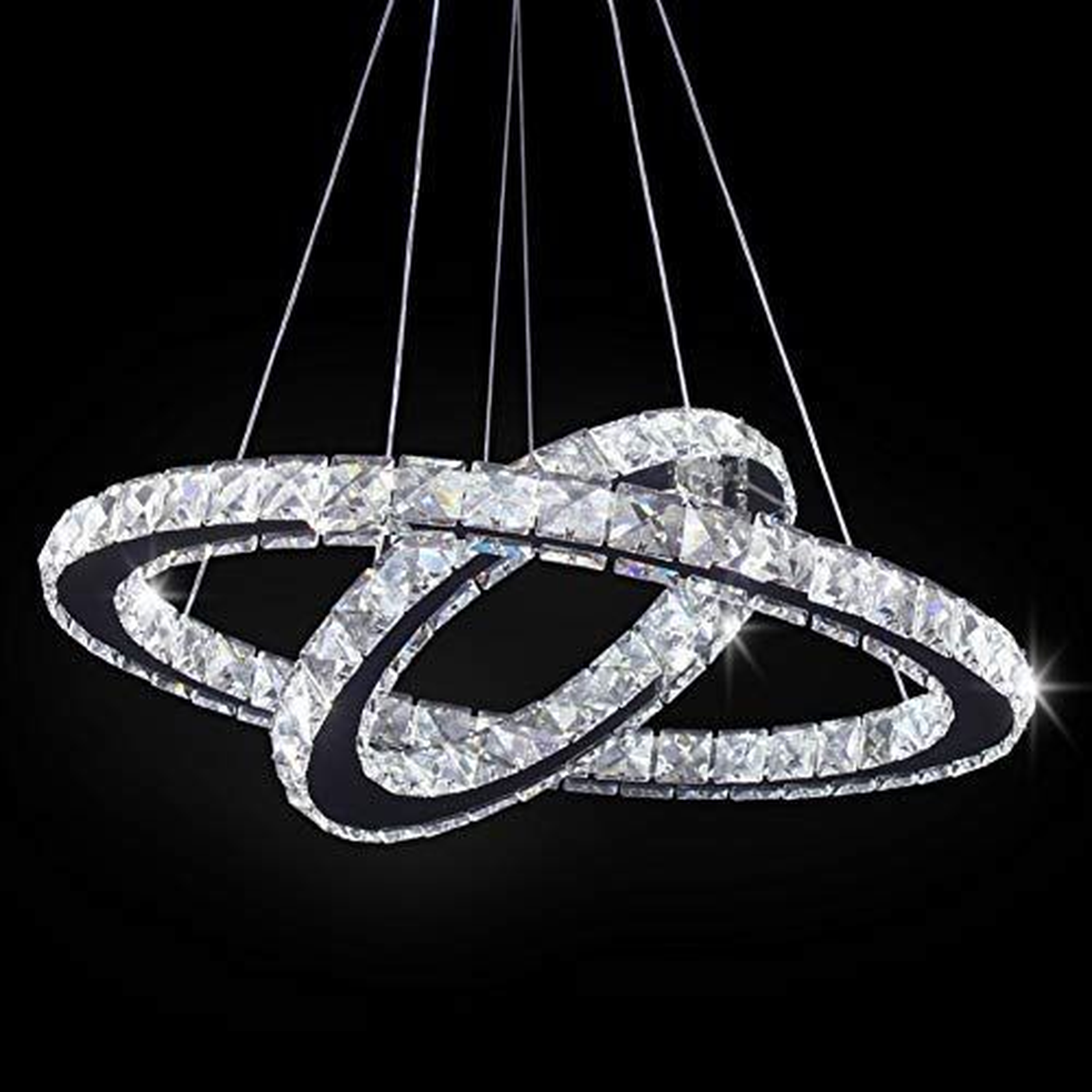 Celeste 12-Light Spiral Raindrop Chandelier
