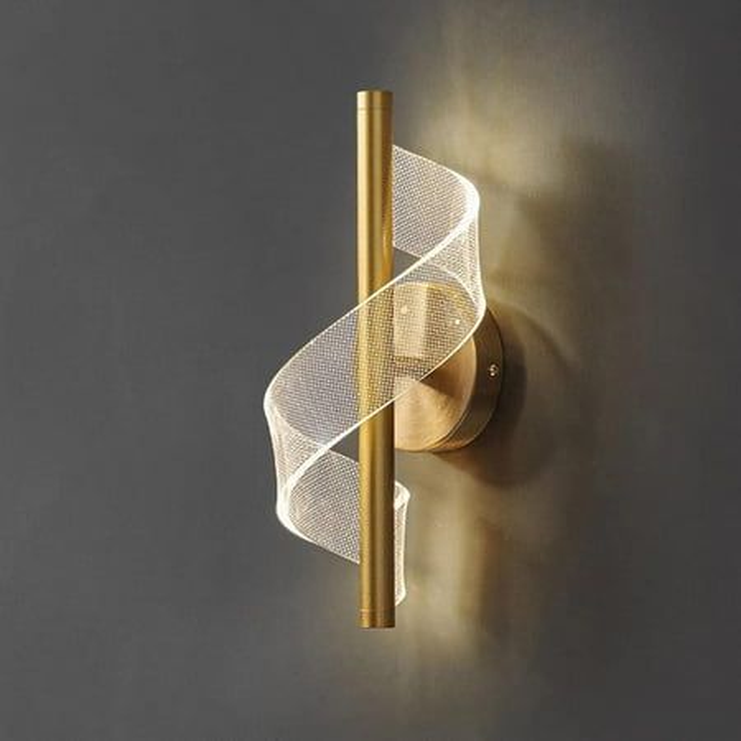 Flare Gold LED Wall Light