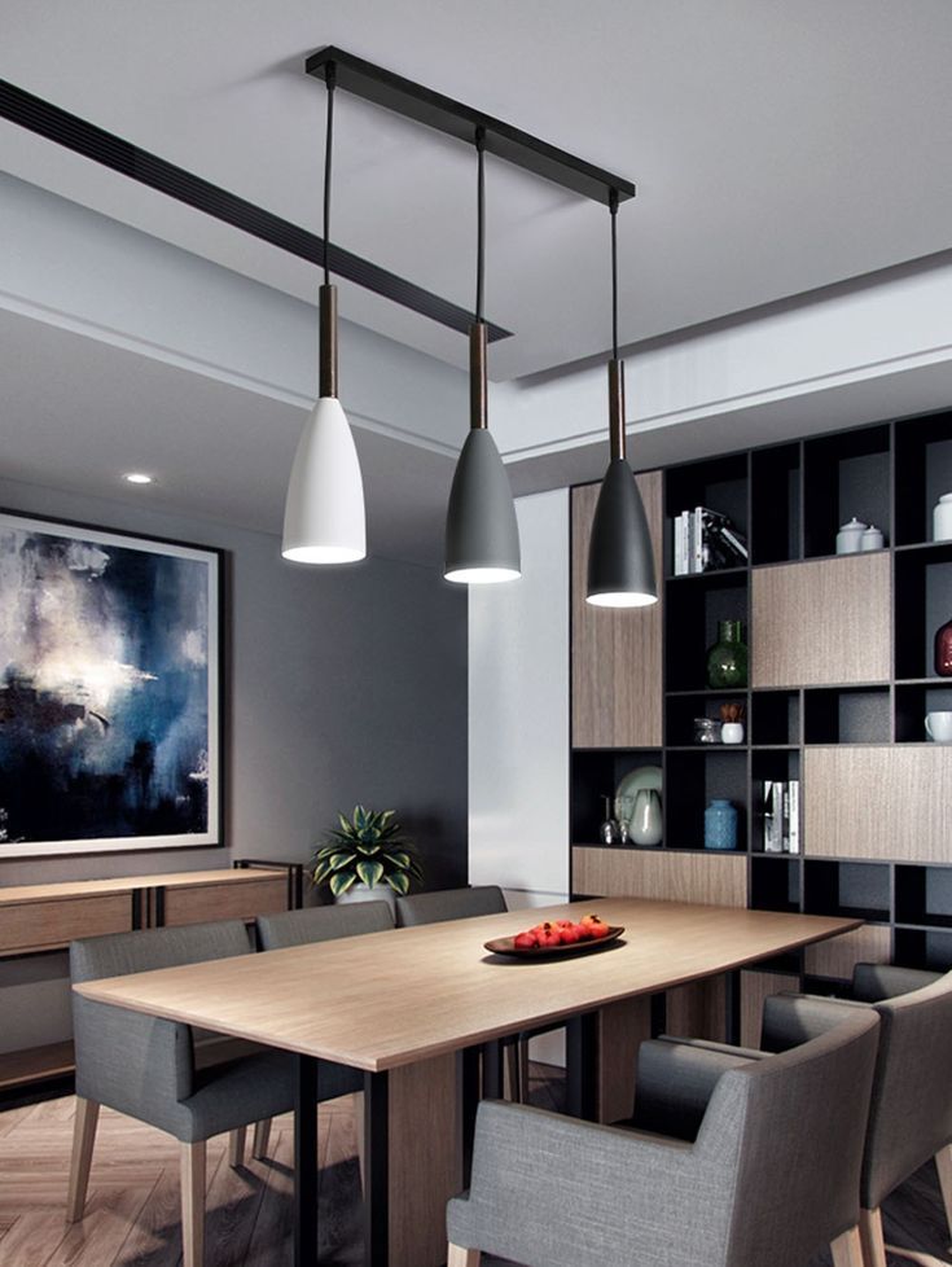 The Ombré Nordic Cieing Lamp