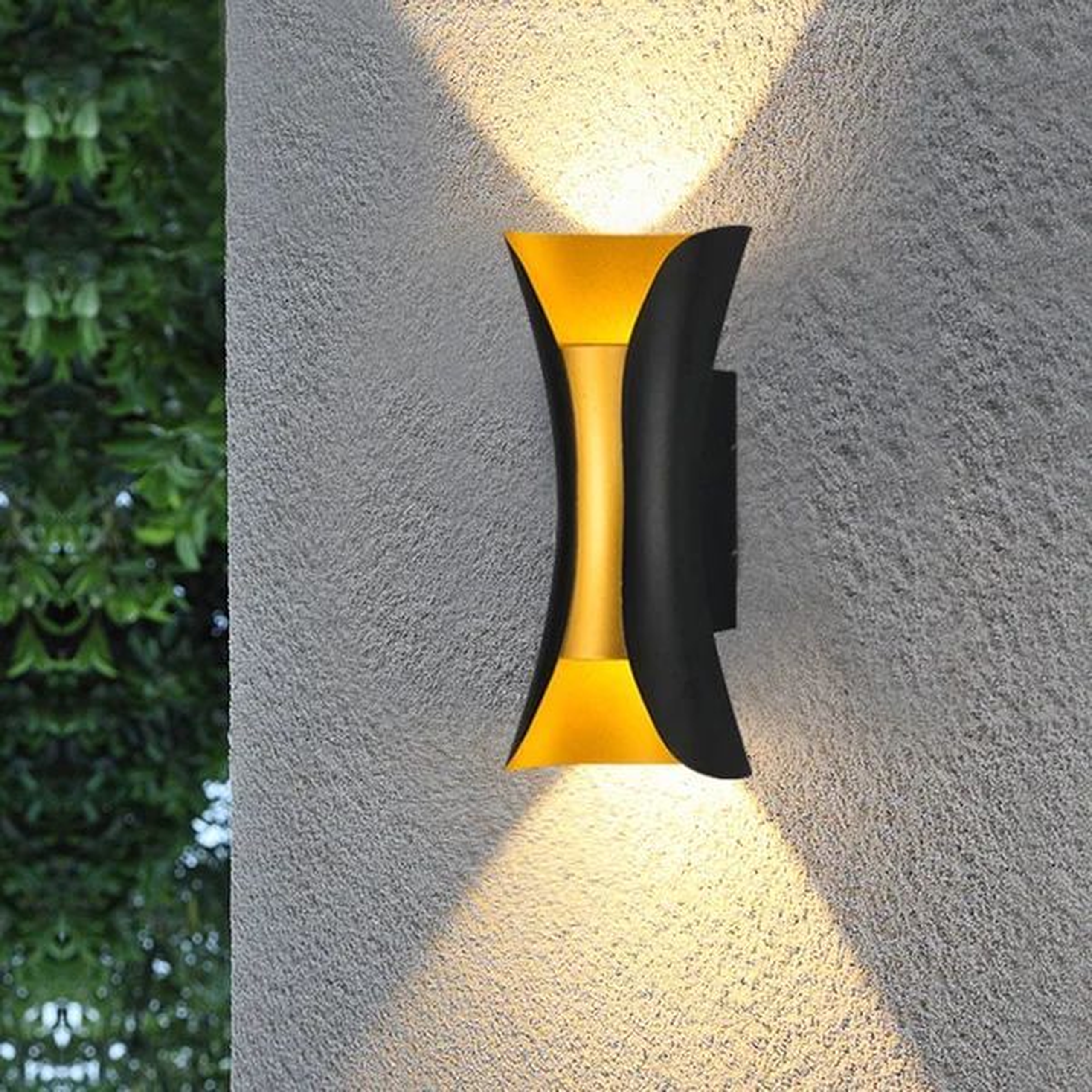 The Hourglass Bi-Directional Wall Lights