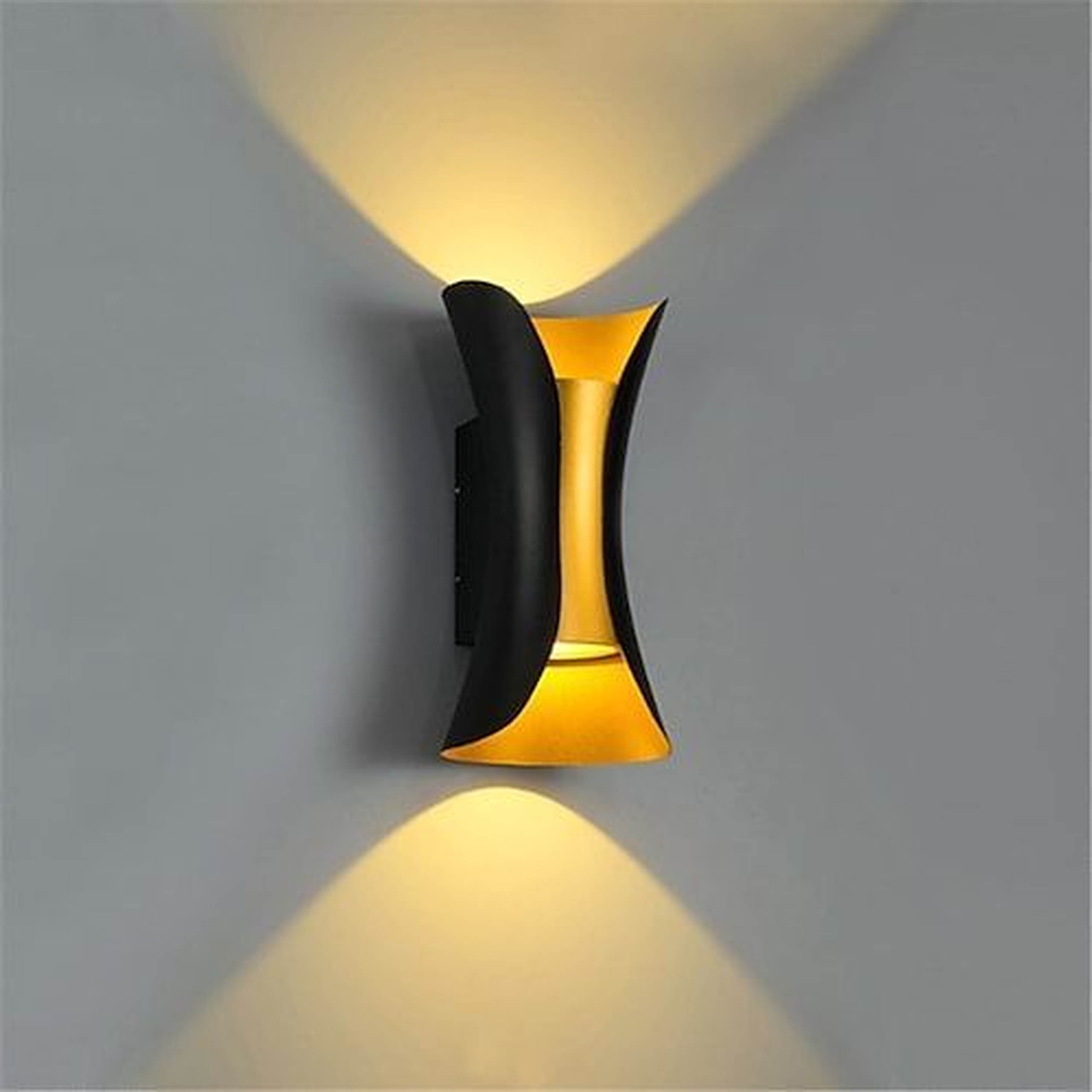 The Hourglass Bi-Directional Wall Lights