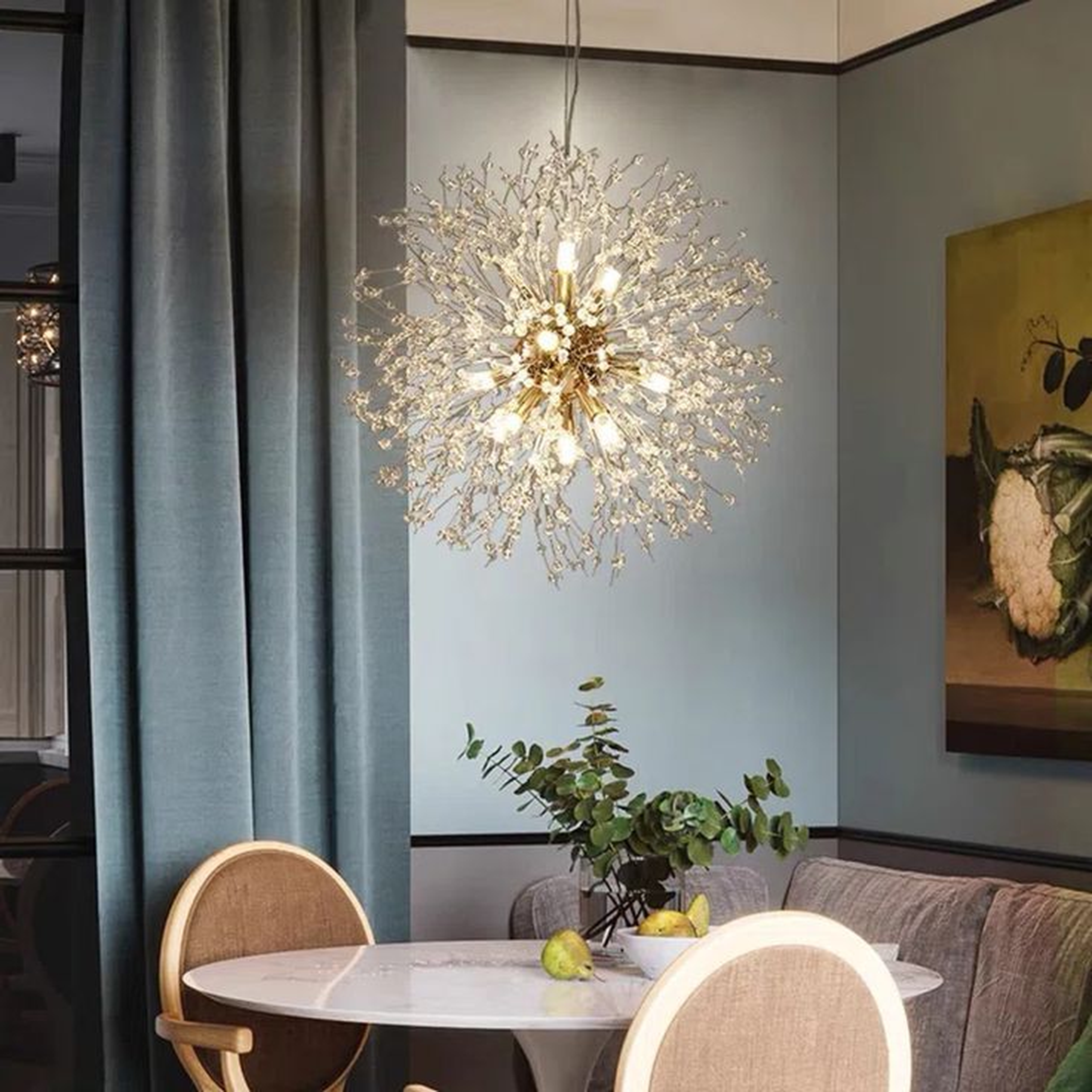 The Celestial Dandelion Crystal Chandelier