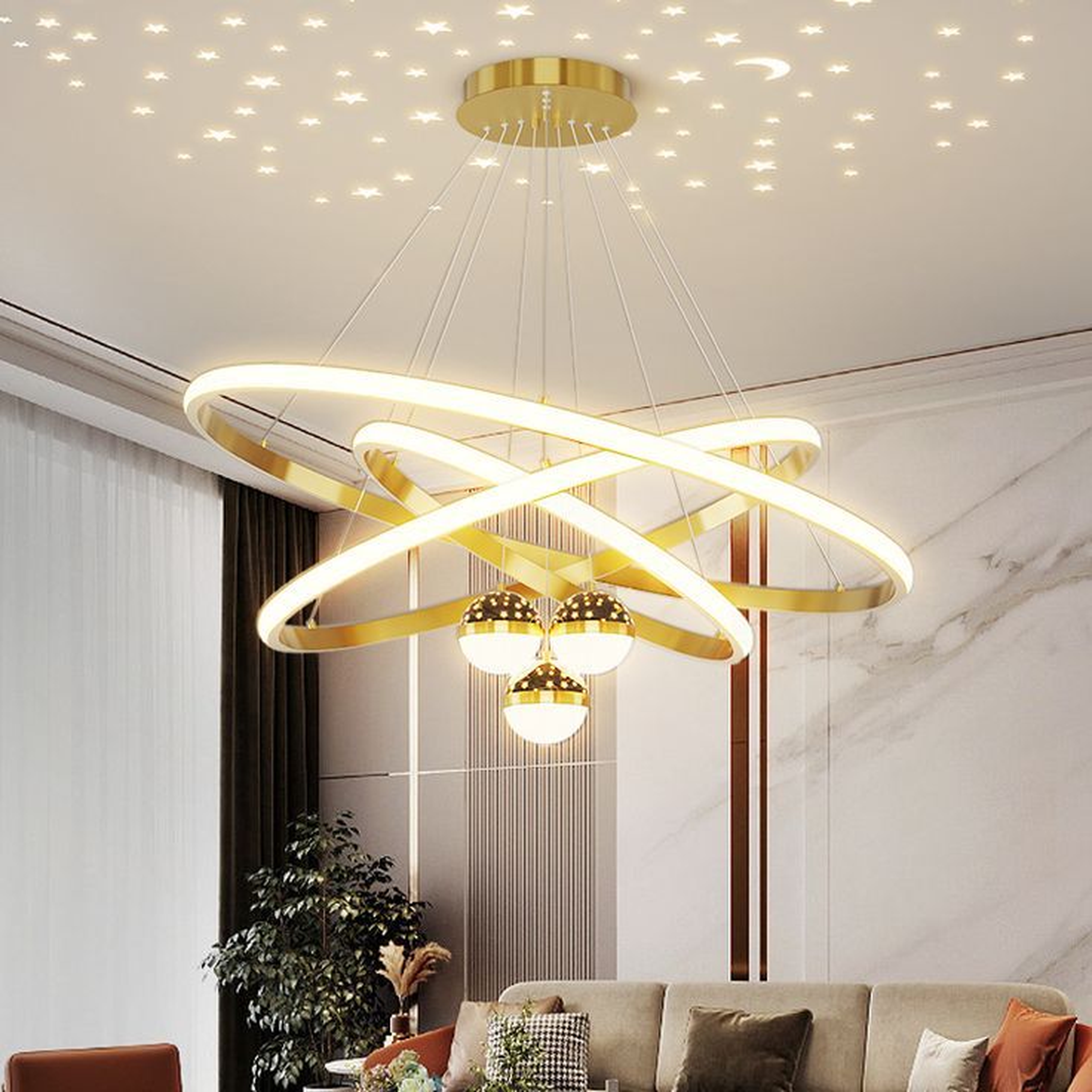 The Galaxy Orbit Multi-Halo Chandelier