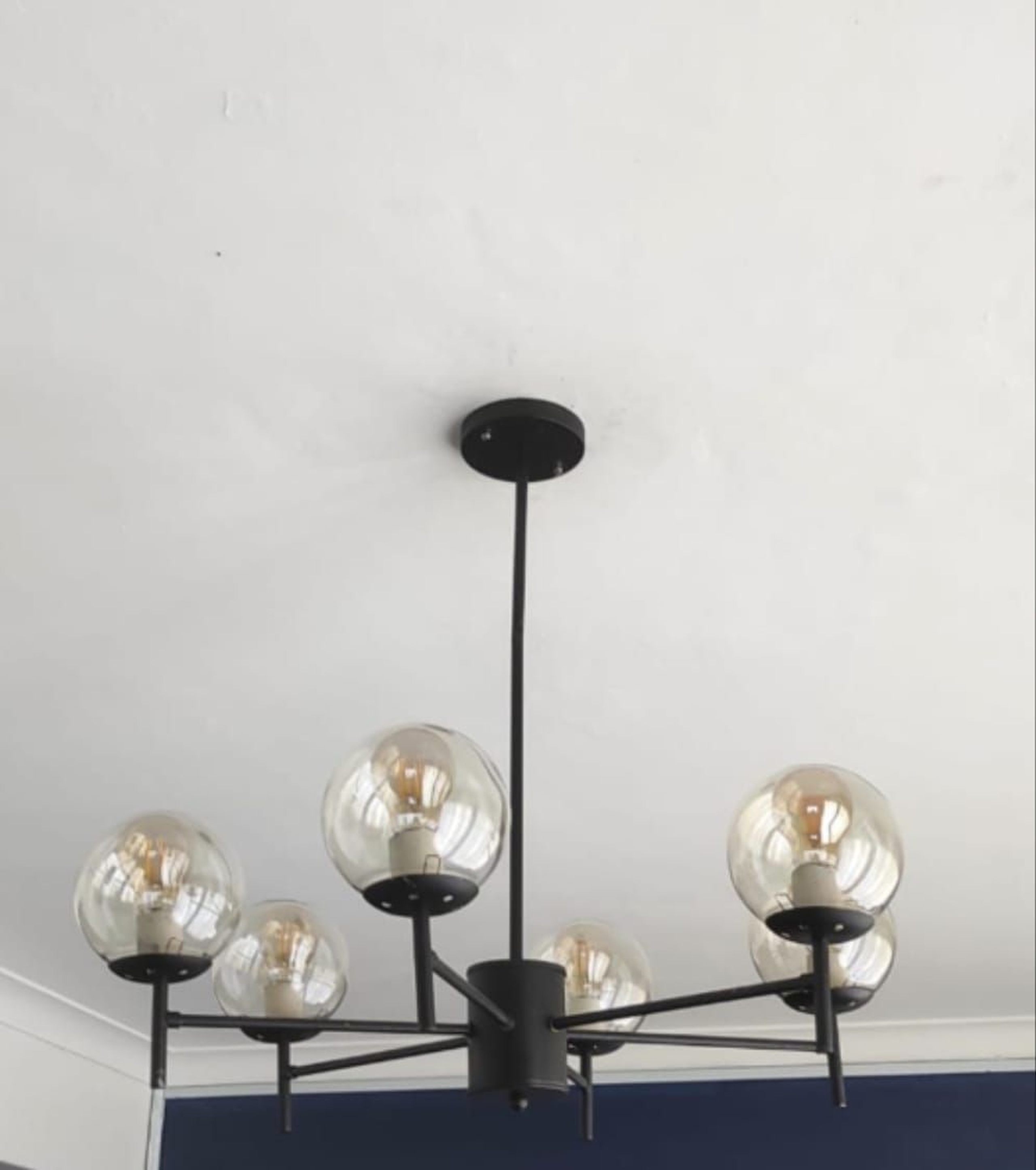 Mid-Century Modern Multi-Arm Chandelier